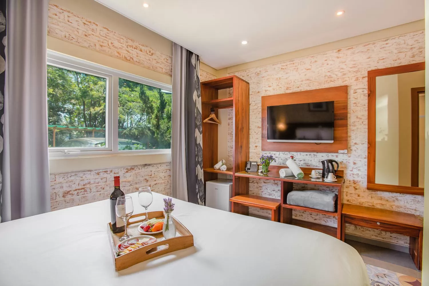 Bedroom in Hotel Villa Lobos Spa Romantik