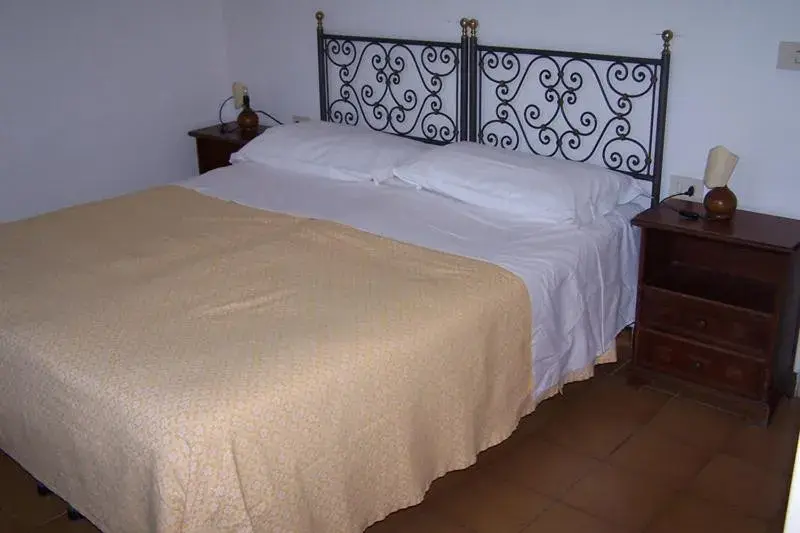 Bed in Hotel Aldobrandini