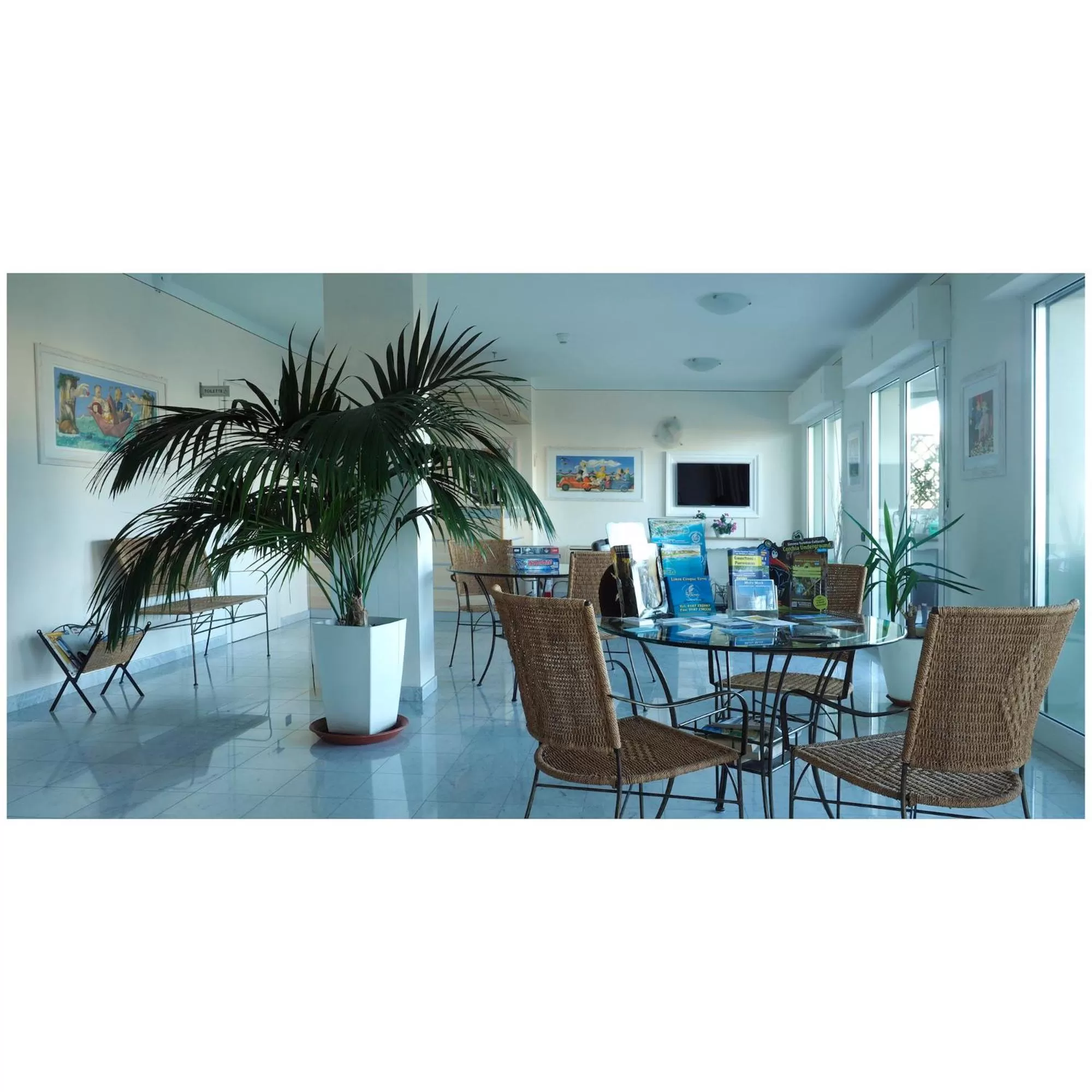 Lobby or reception in Michelangelo rta