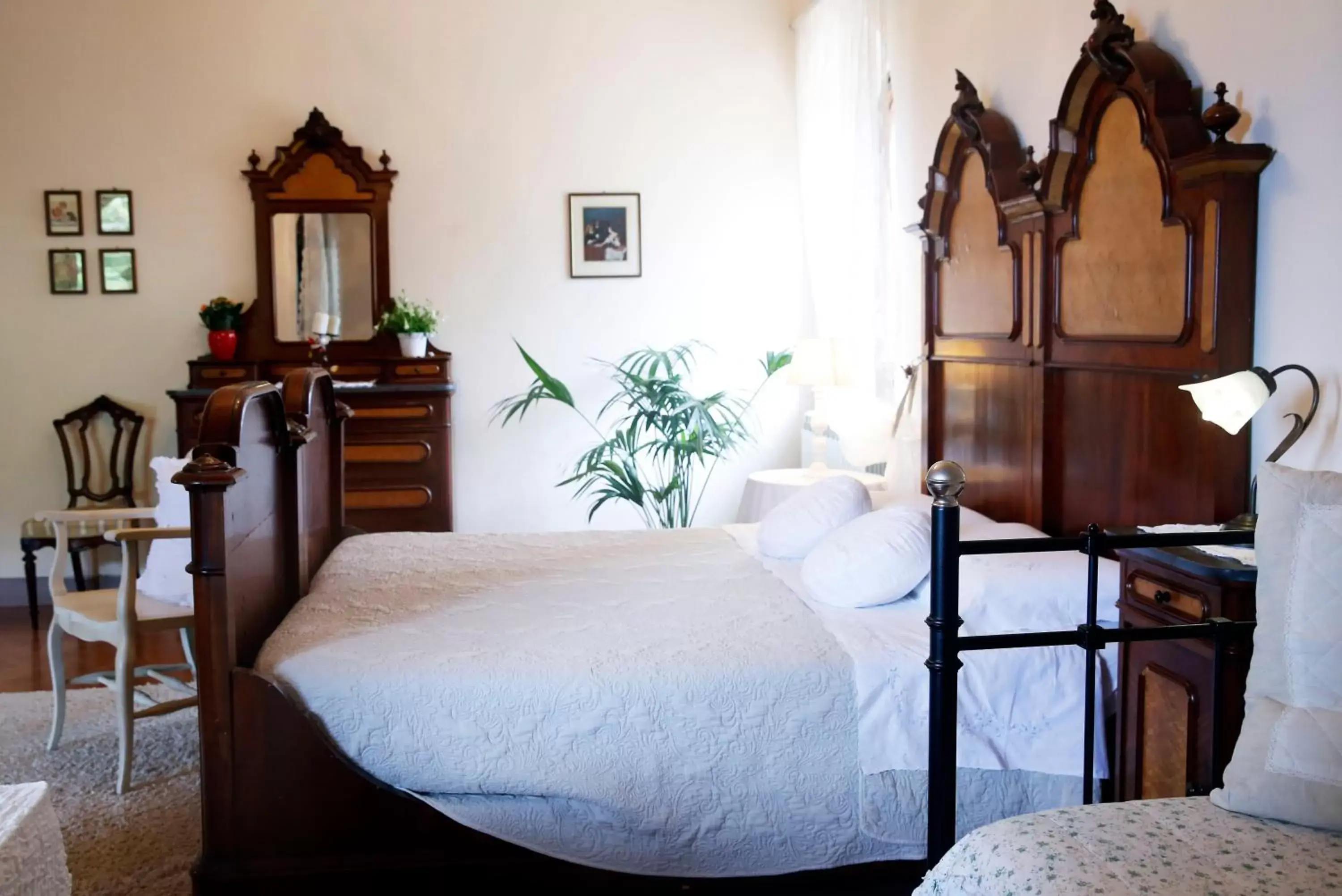 Bed in Villa Albertina