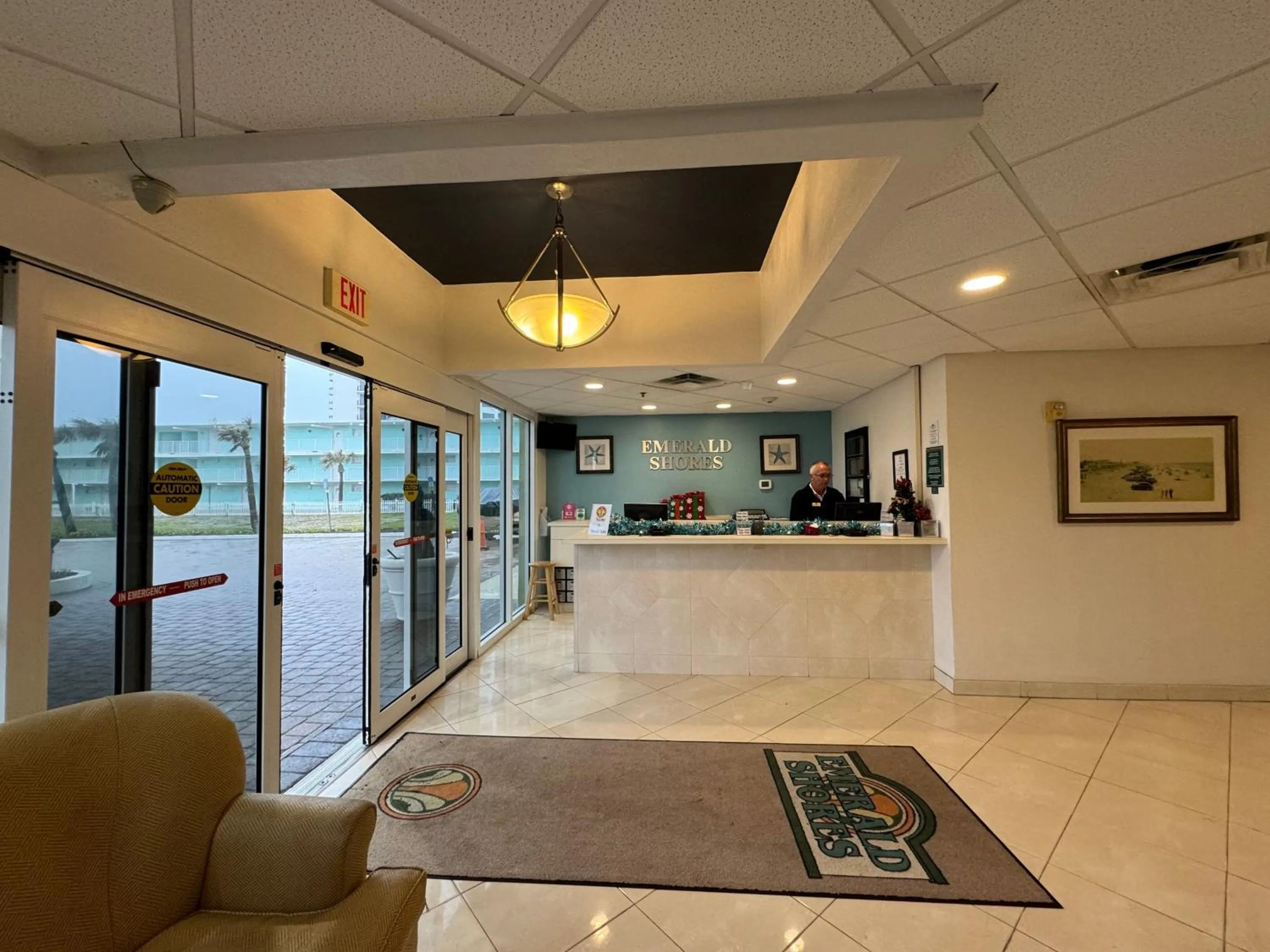 Lobby or reception in Emerald Shores Hotel - Daytona Beach
