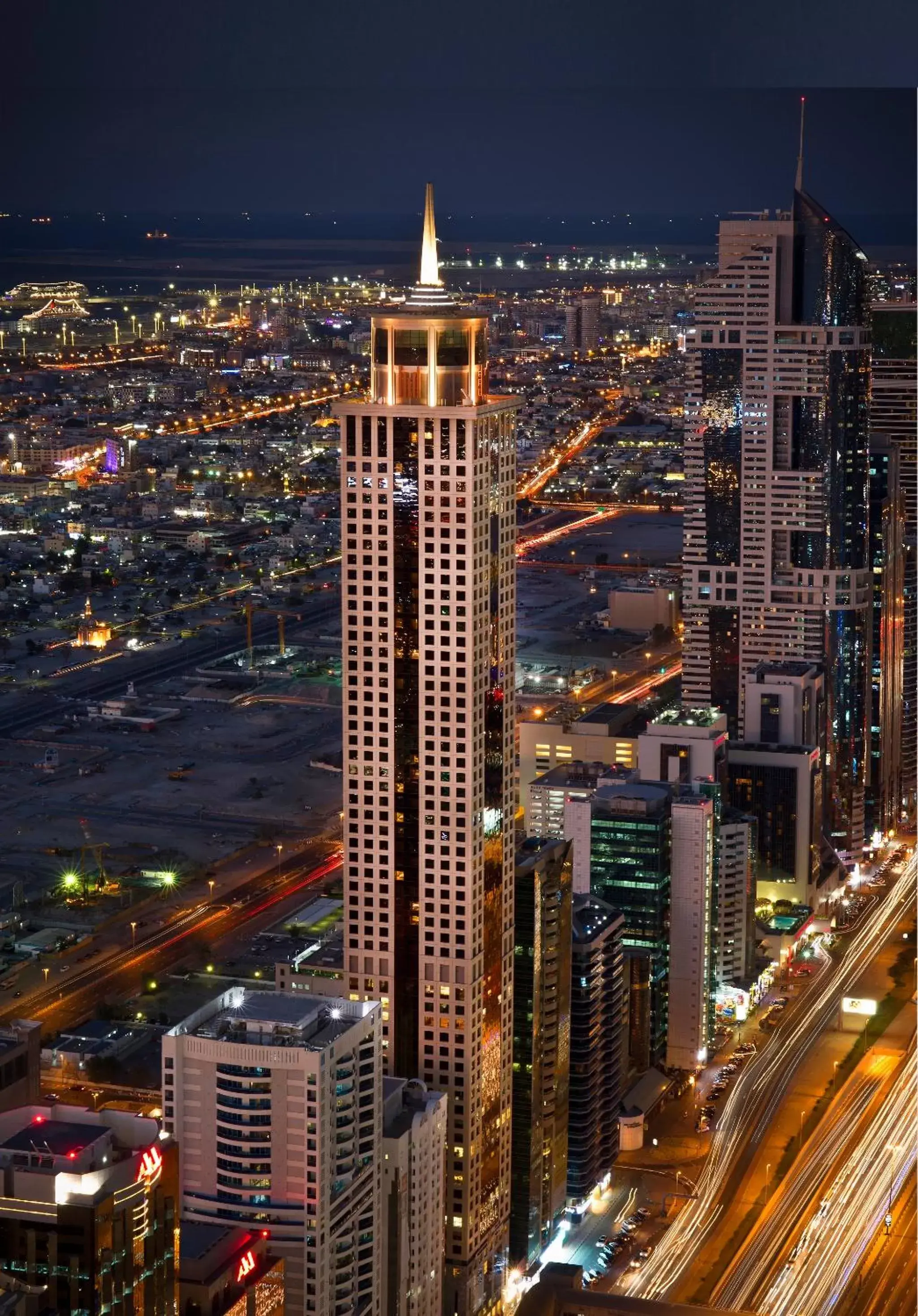 Facade/entrance in The Tower Plaza Hotel Dubai