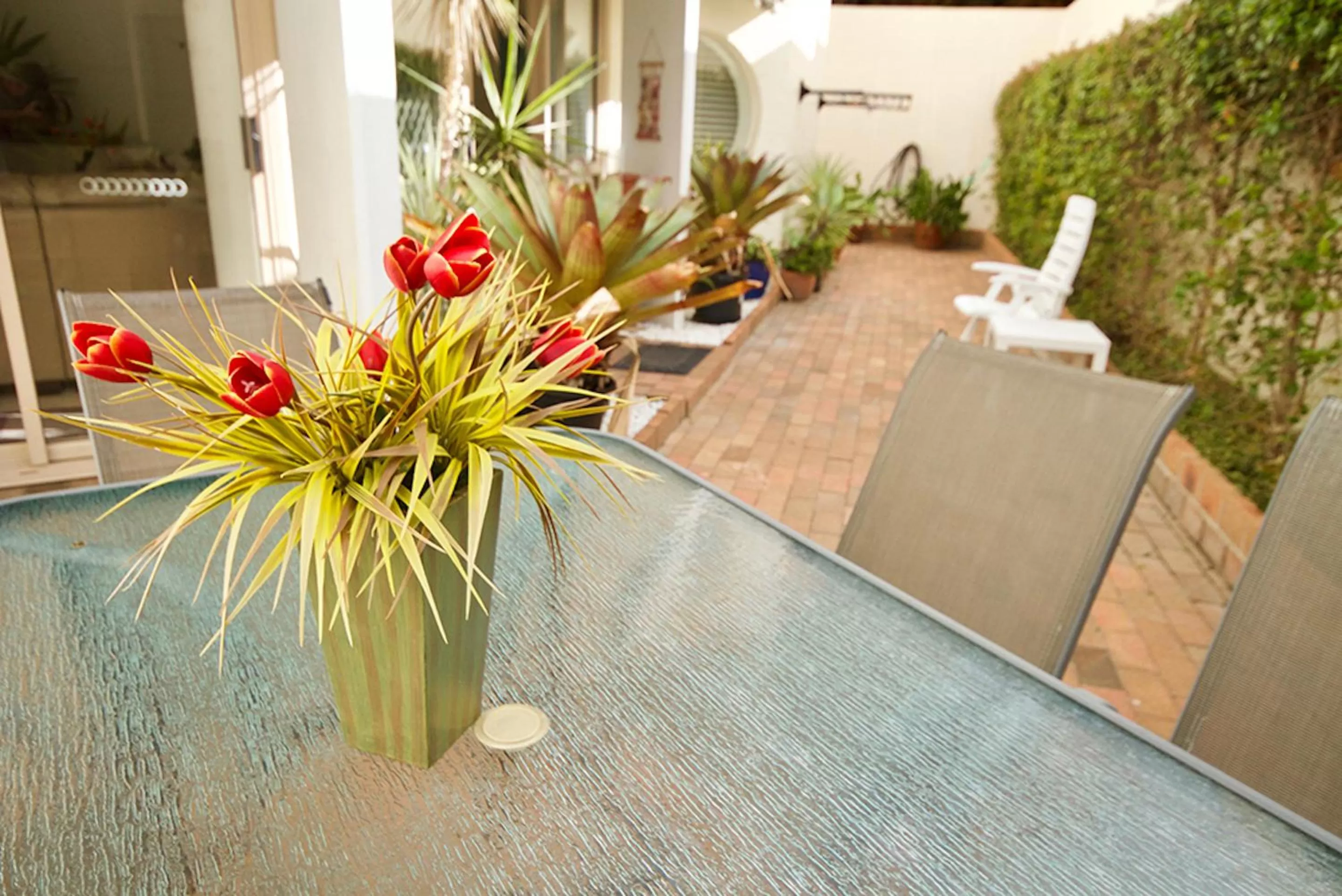 Patio in Osprey Apartments