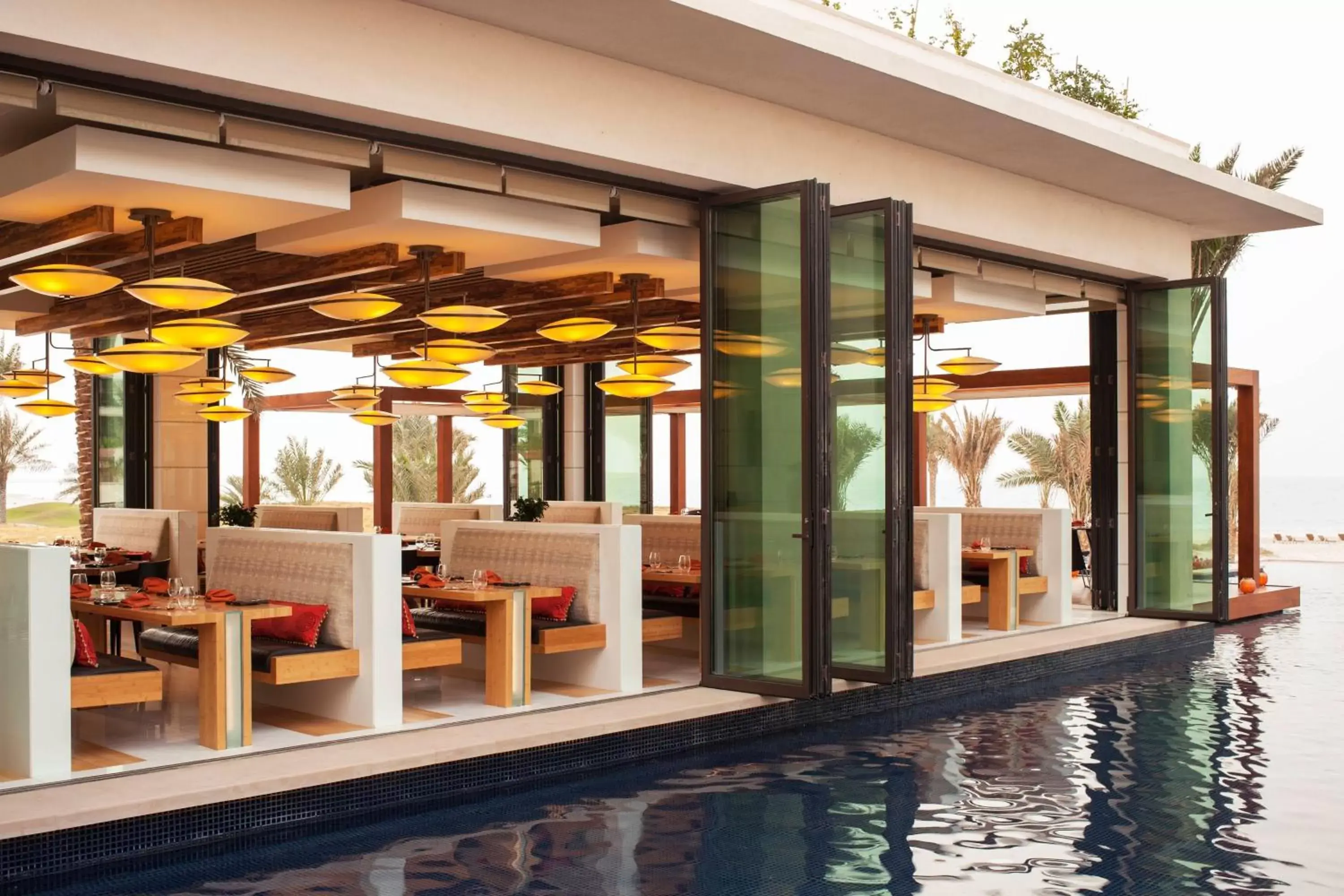 Restaurant/places to eat, Swimming Pool in The St. Regis Saadiyat Island Resort, Abu Dhabi