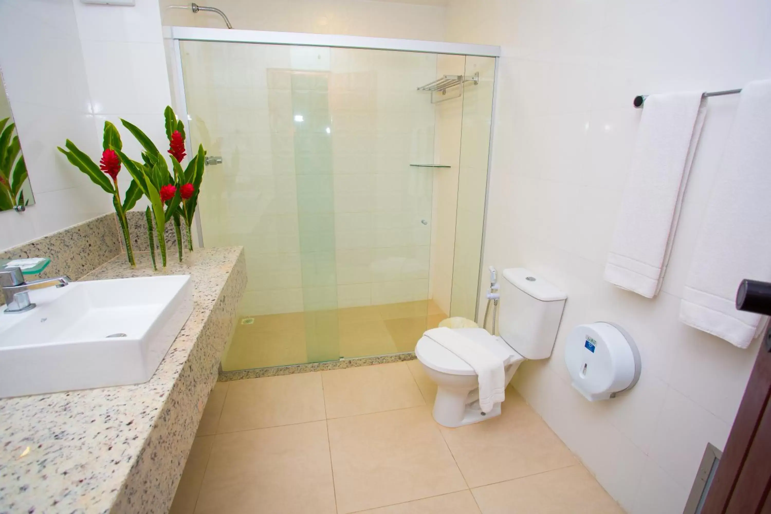 Bathroom in Monte Pascoal Praia Hotel