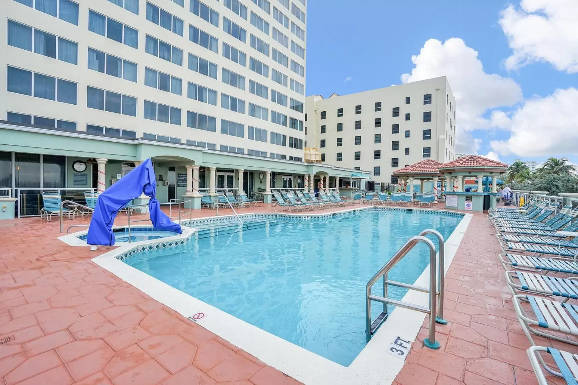 Swimming Pool in Hollywood Beach Tower by Capital Vacations