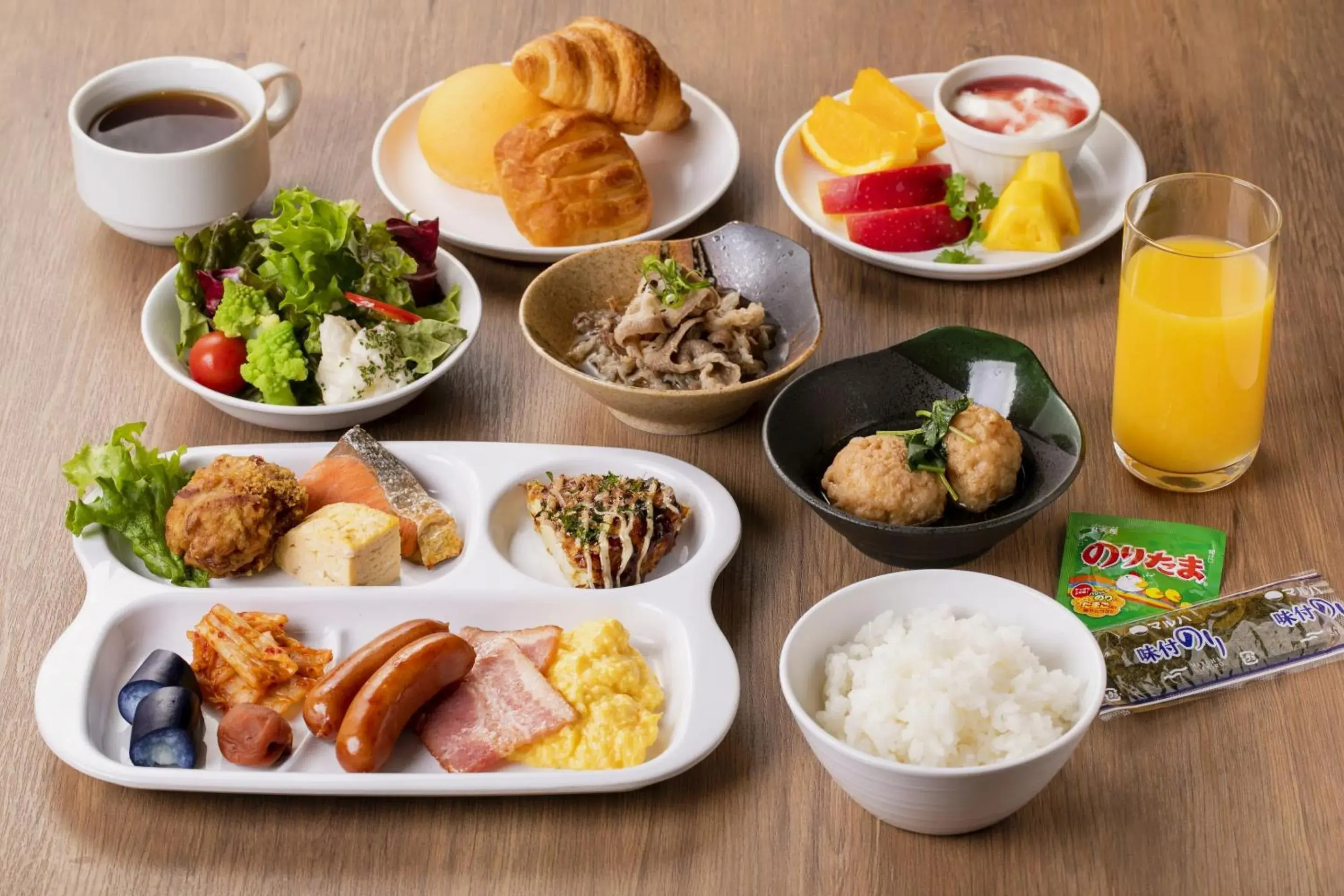 Breakfast in Hotel Wing International Select Higashi Osaka