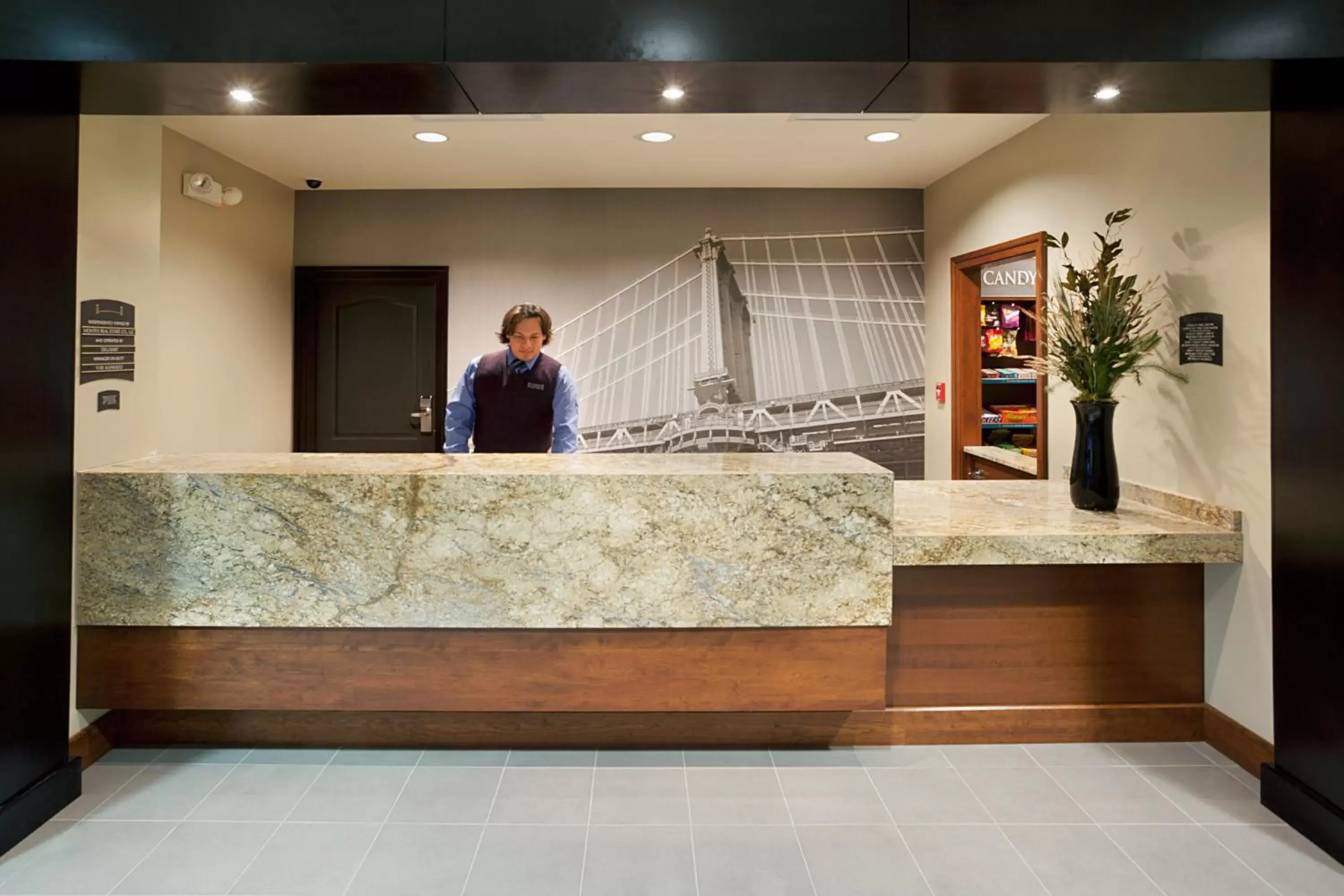 Property building, Lobby/Reception in Staybridge Suites San Antonio-Stone Oak, an IHG Hotel