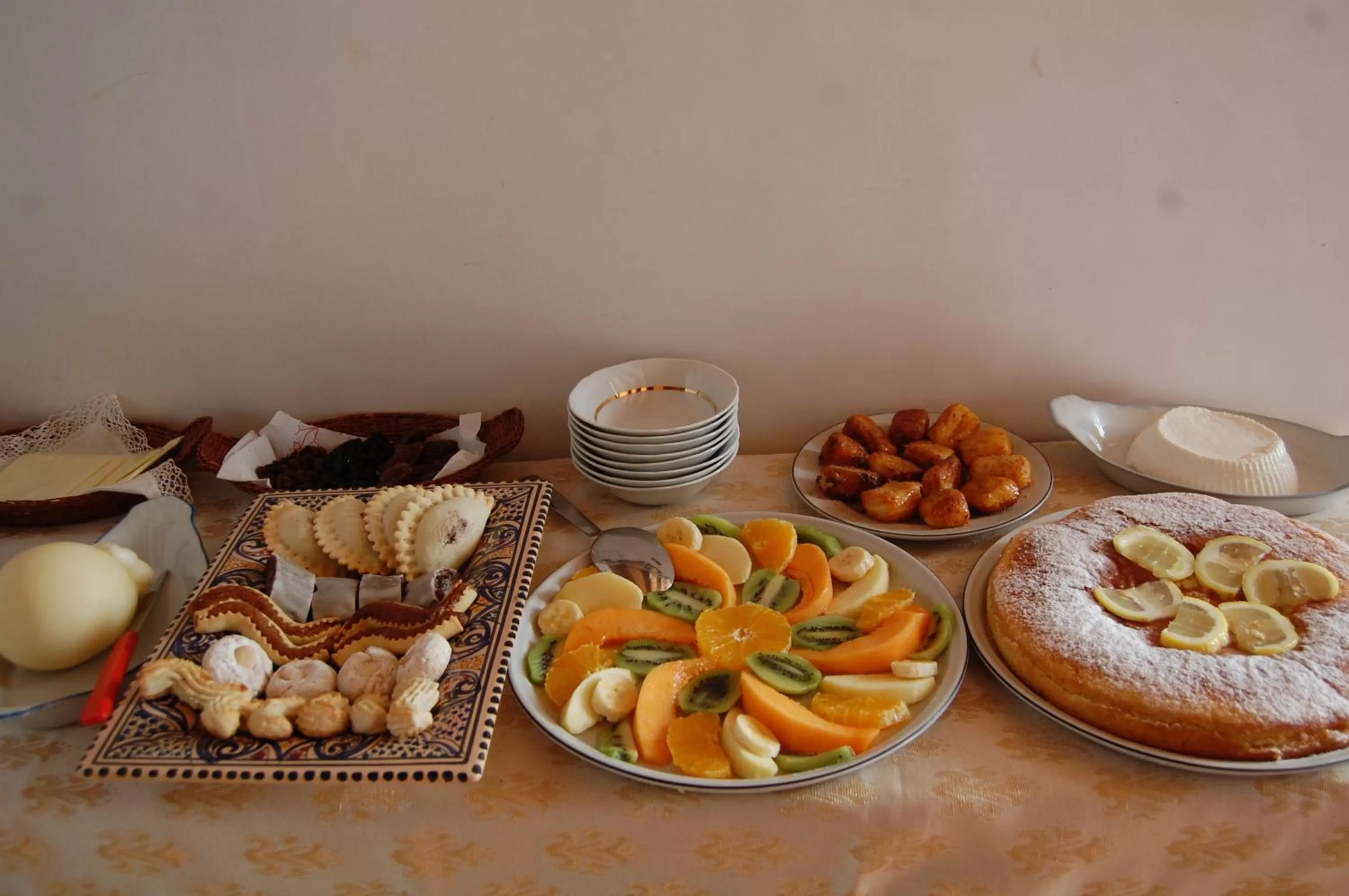 Buffet breakfast in B&B Al cortiletto Modica centro