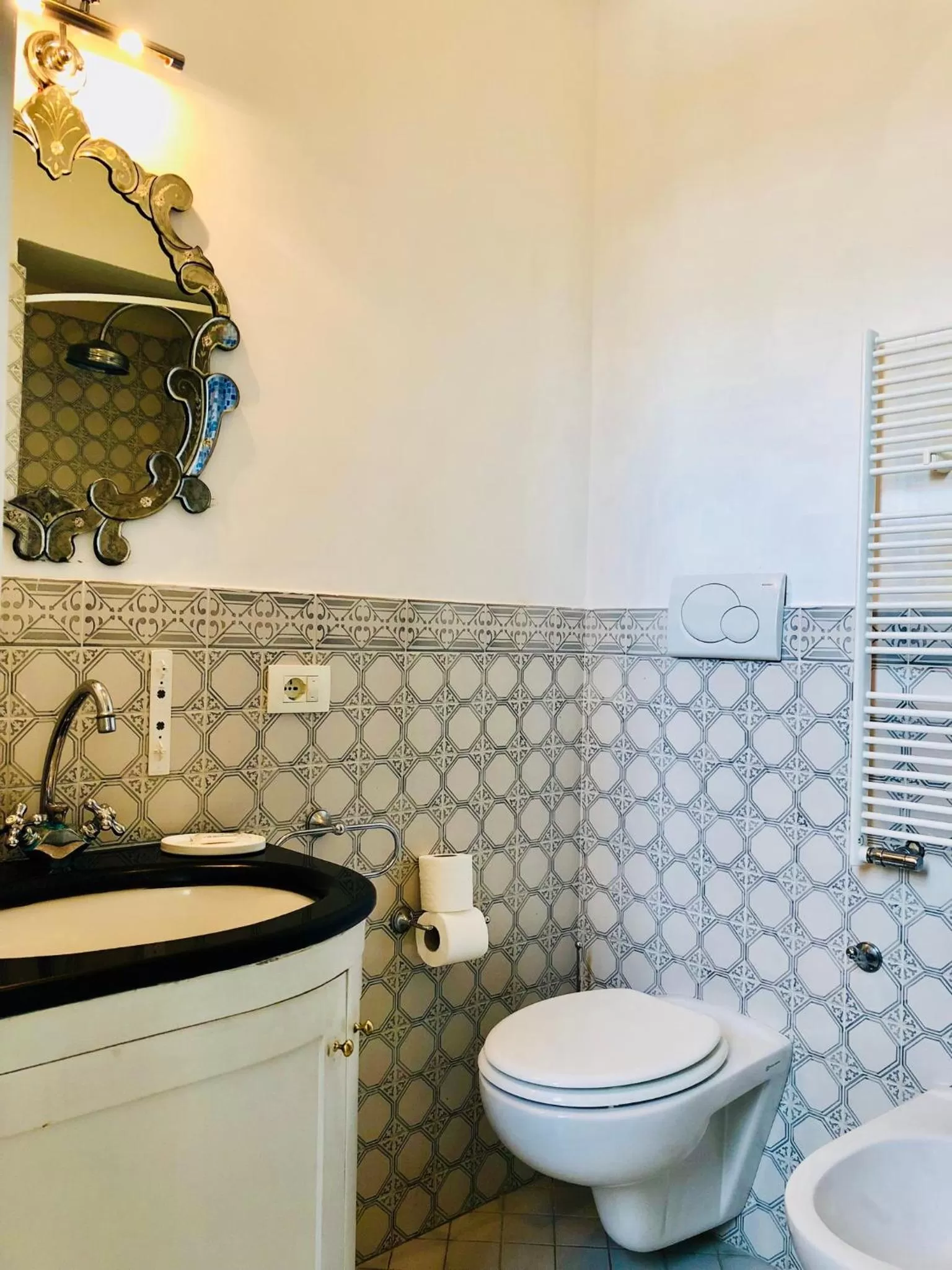 Bathroom in The Secret Garden Relais