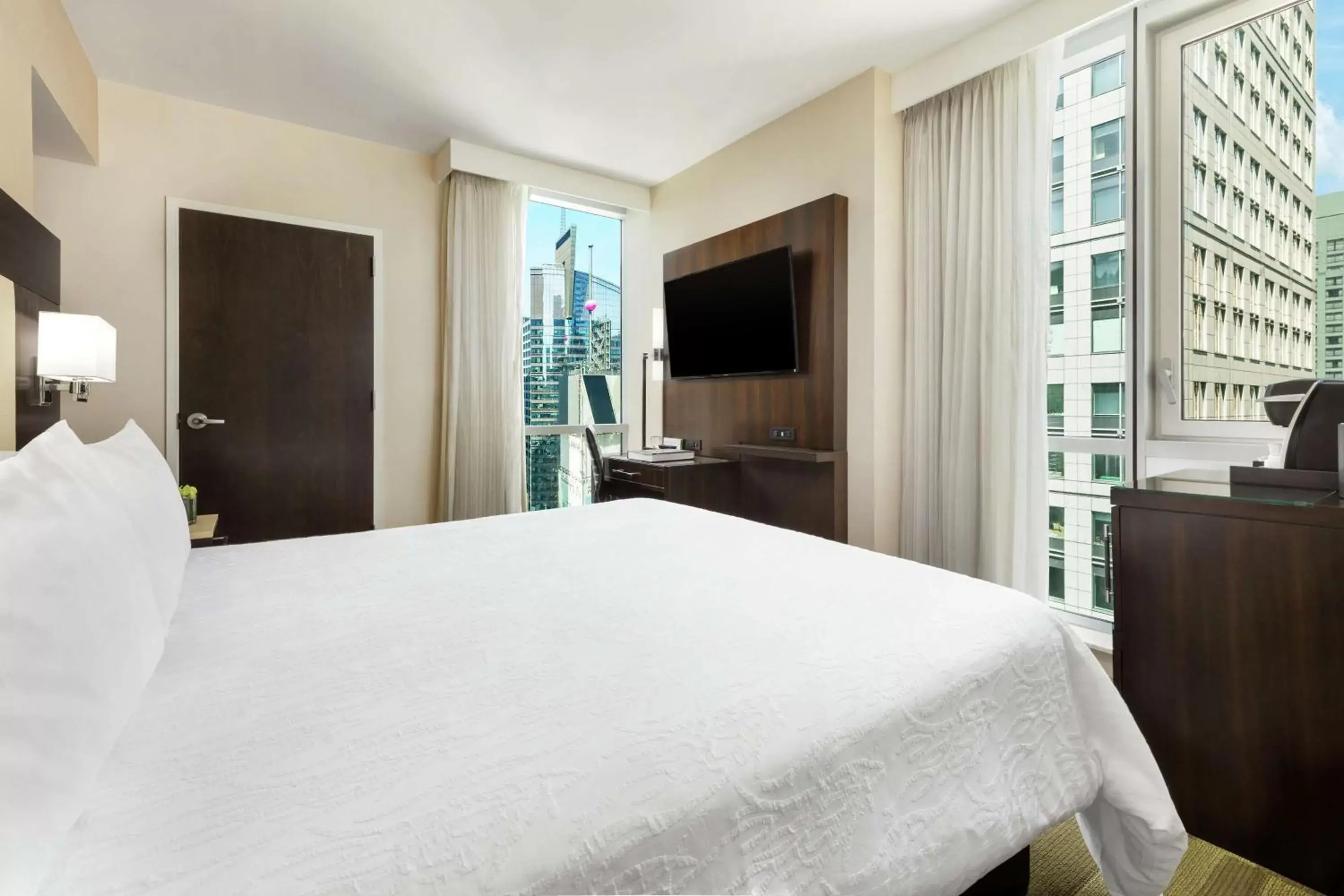 Bed in Hilton Garden Inn New York - Times Square Central