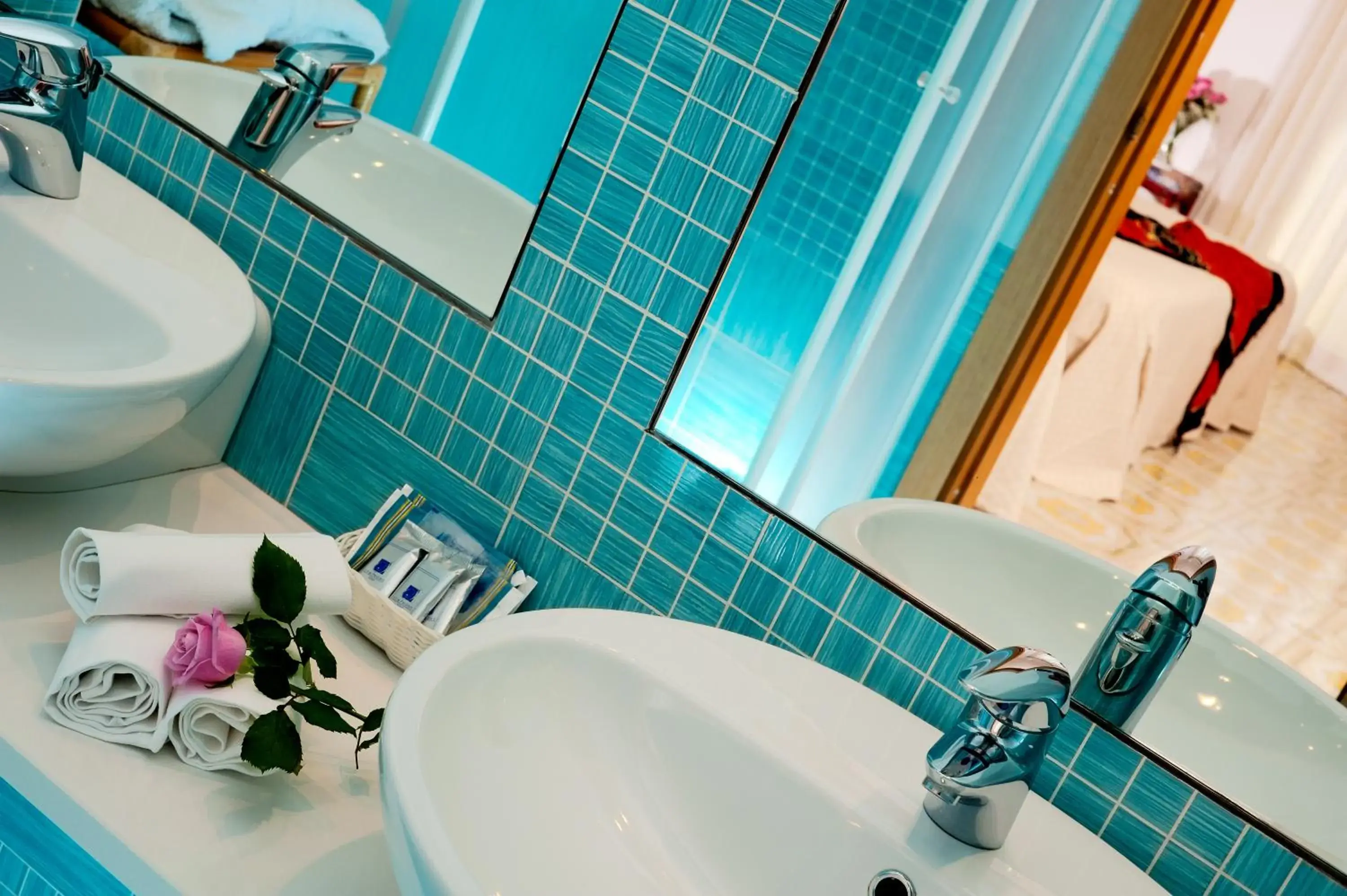 Bathroom in Hotel Ulisse