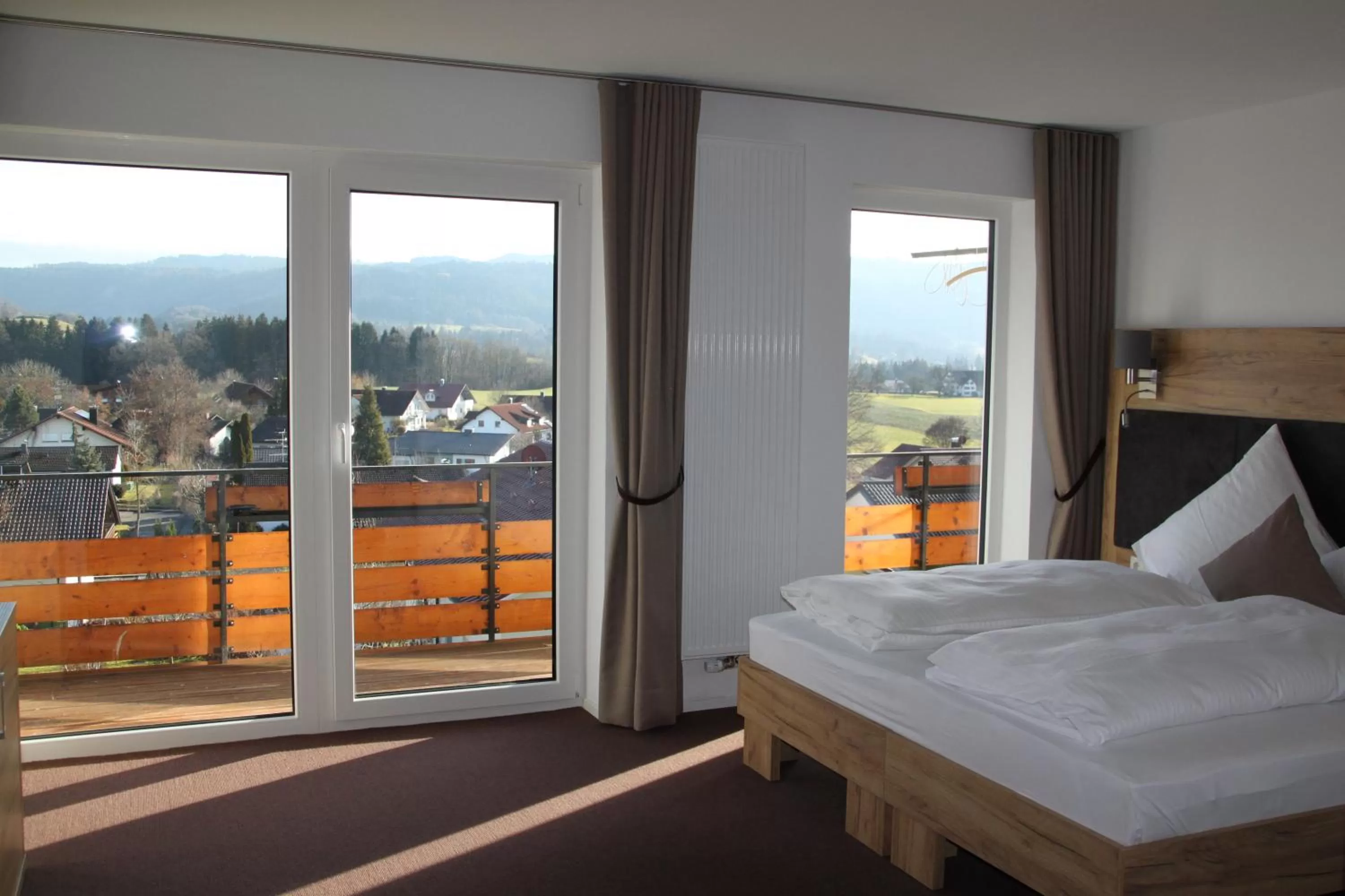 Photo of the whole room, Bed in Landhaus Sonne