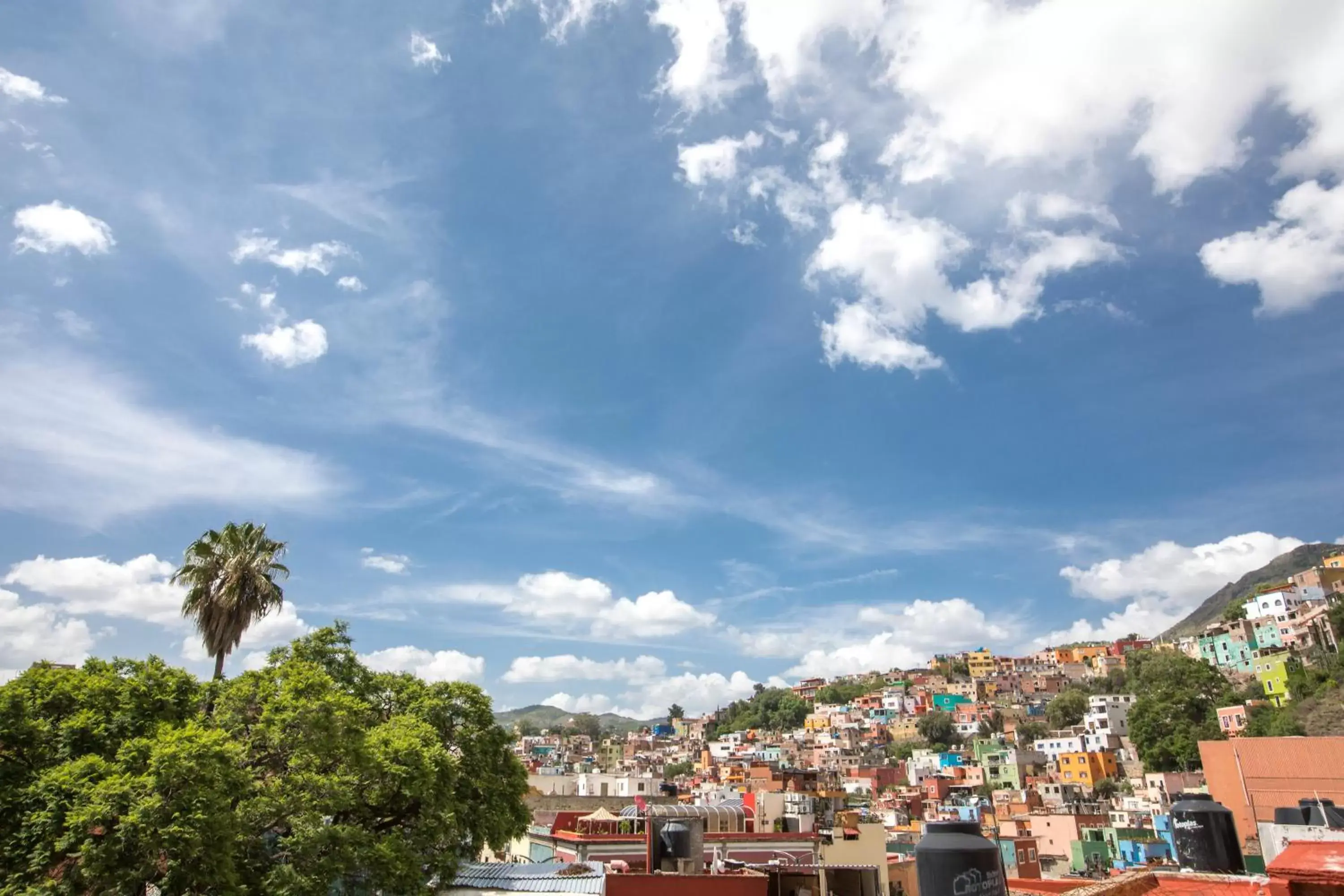 Street view in Hotel Casa Sangre de Cristo