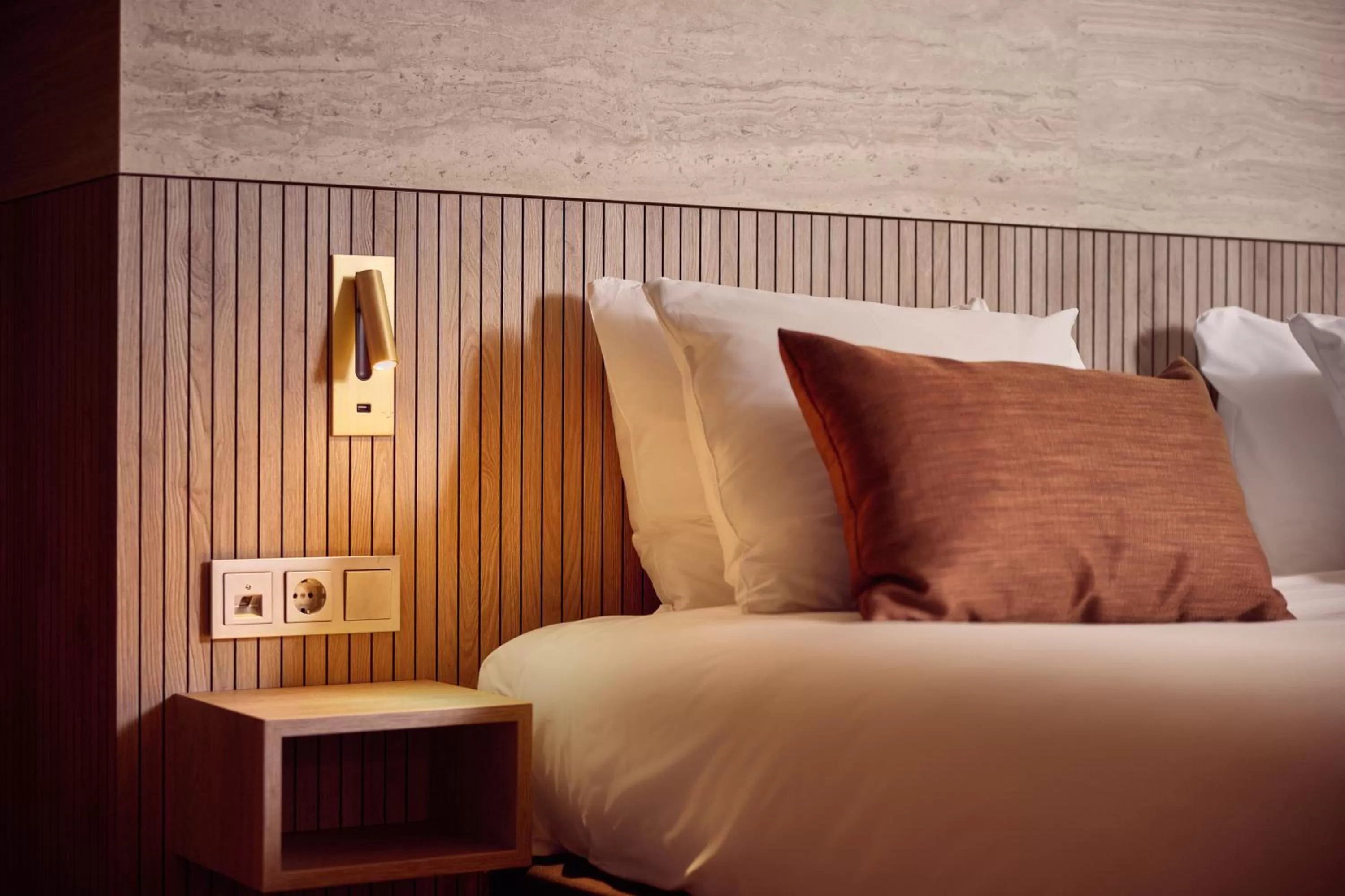 Bed in Van der Valk Hotel Arnhem