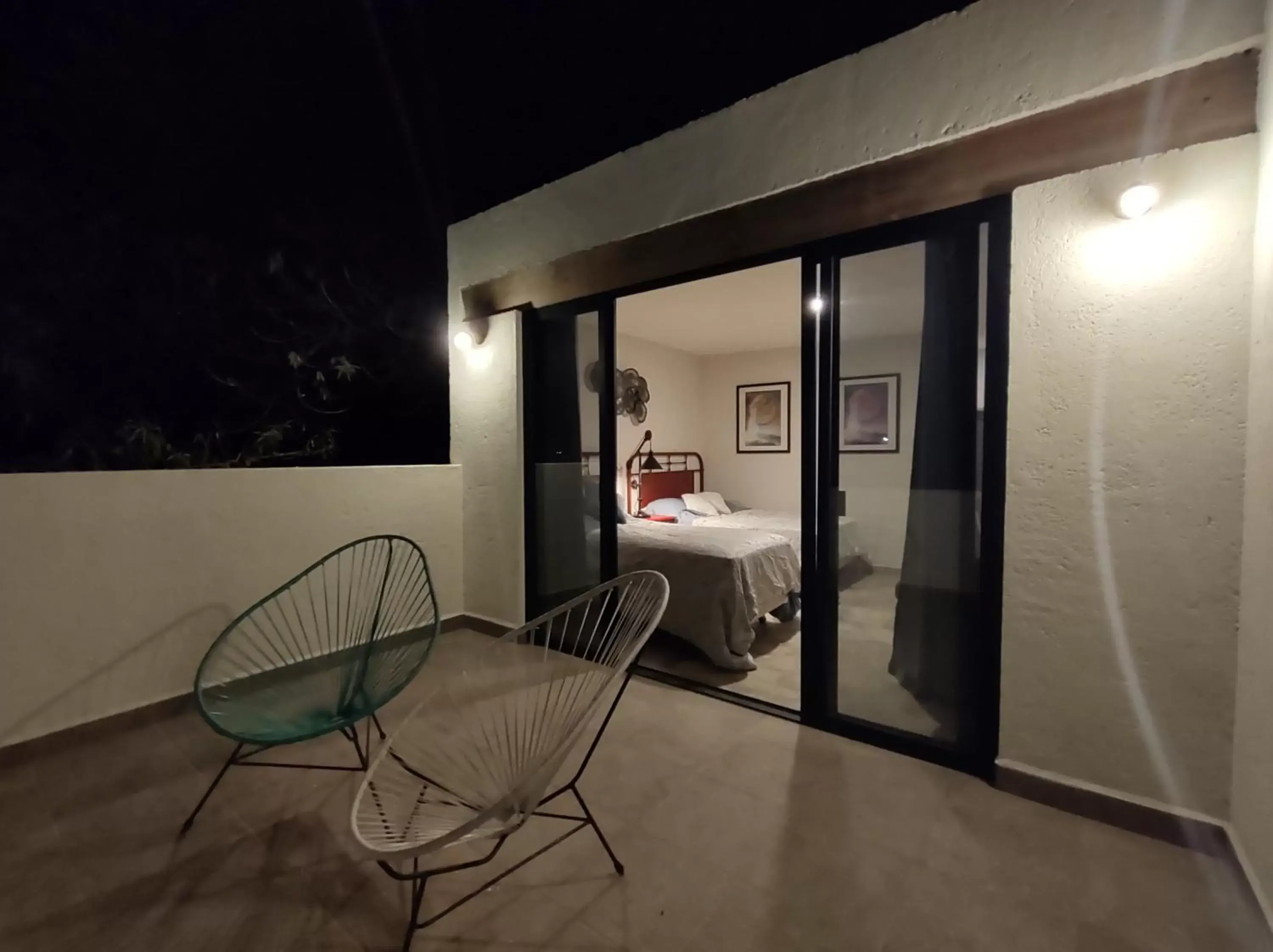 Night, Balcony/Terrace in Casona San Cayetano Suites & Lofts by Lunian