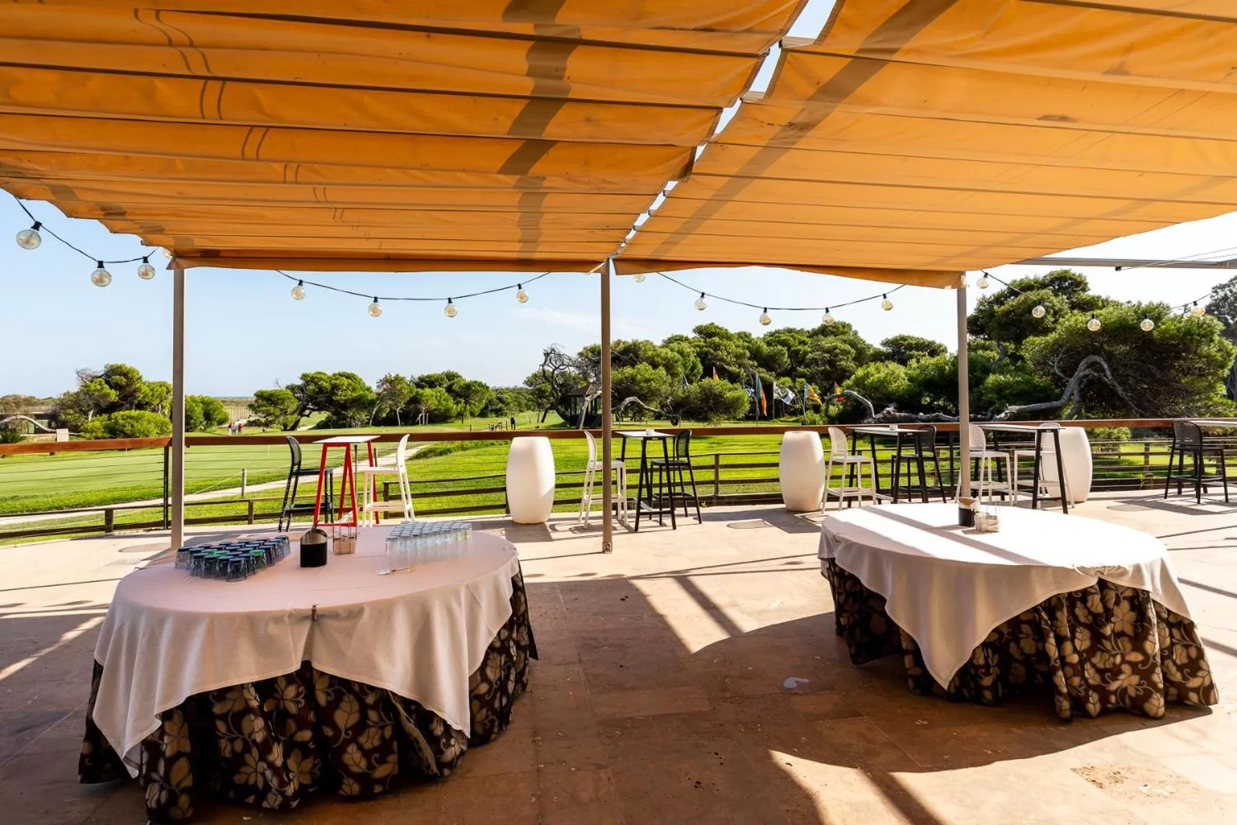Patio in Parador de El Saler