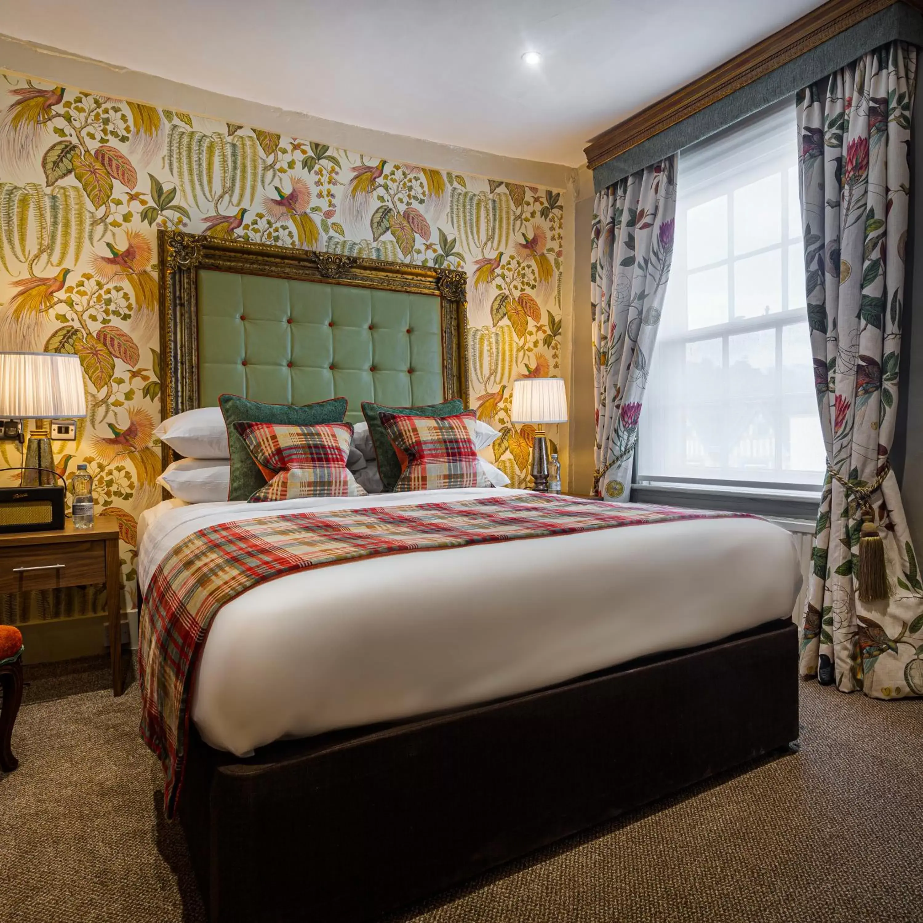Bedroom in The Feathers Hotel, Ledbury, Herefordshire