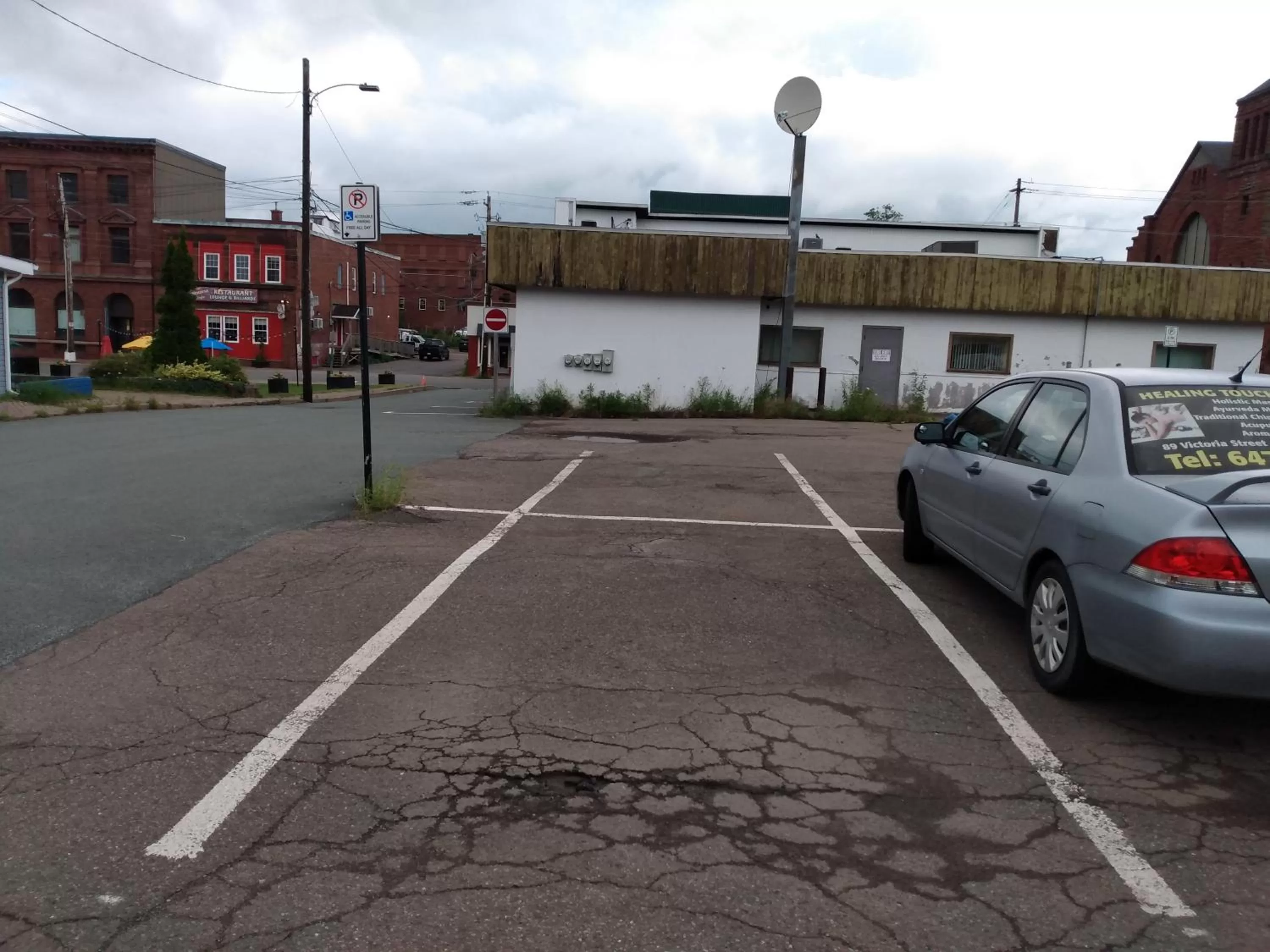 Parking in Healing Touch Holistic Living Space