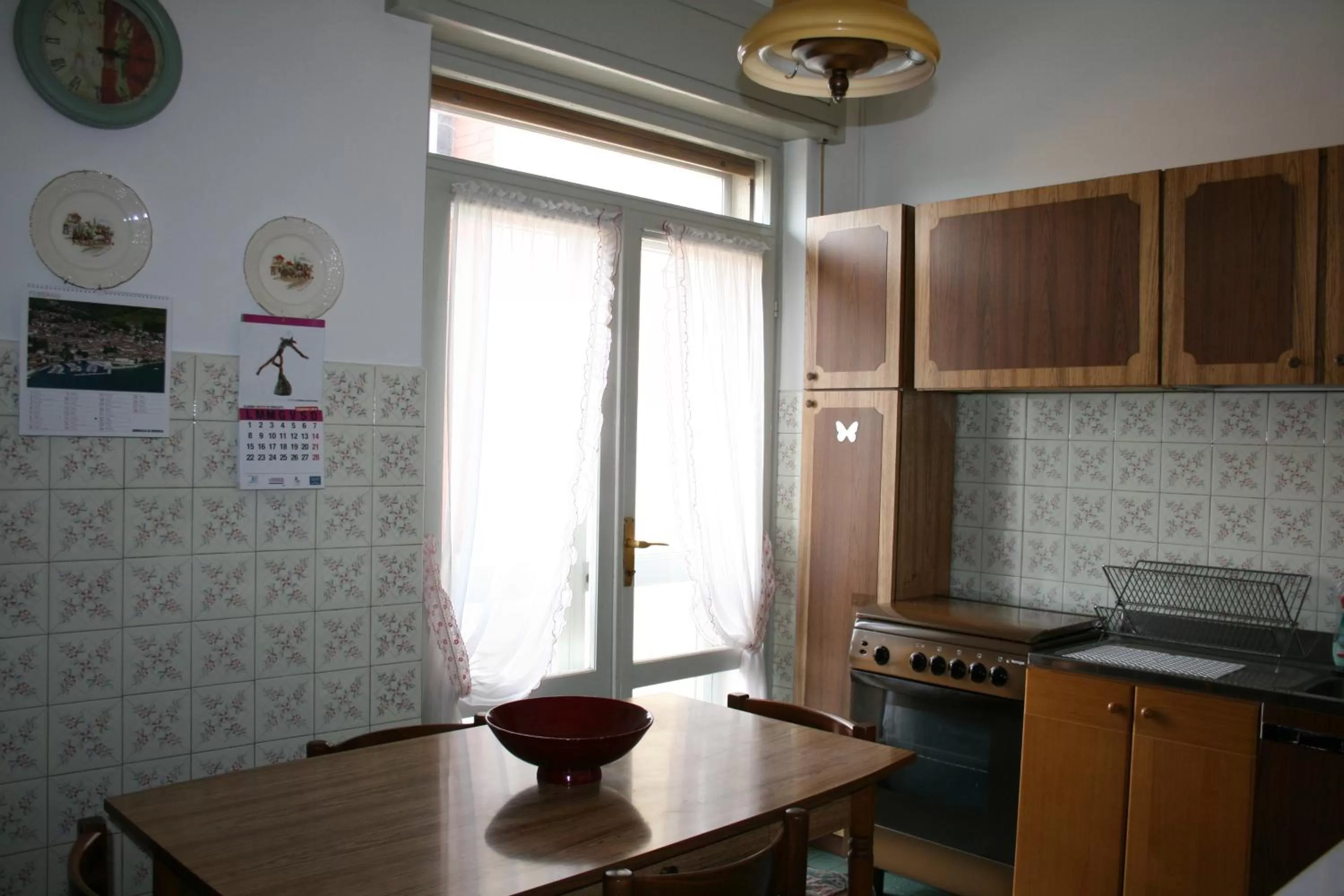 Kitchen or kitchenette in B&B Il Glicine