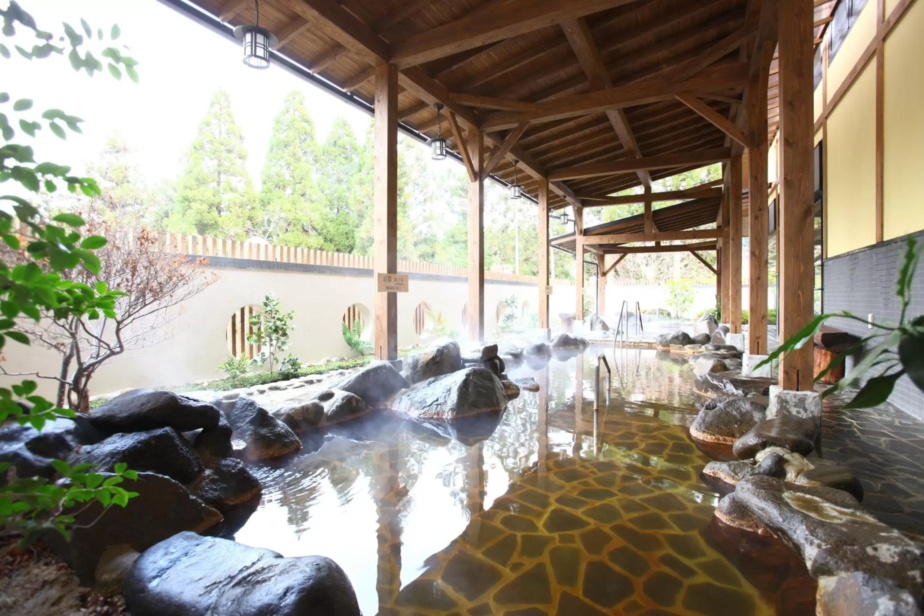 Hot Spring Bath in Aso Resort Grandvrio Hotel