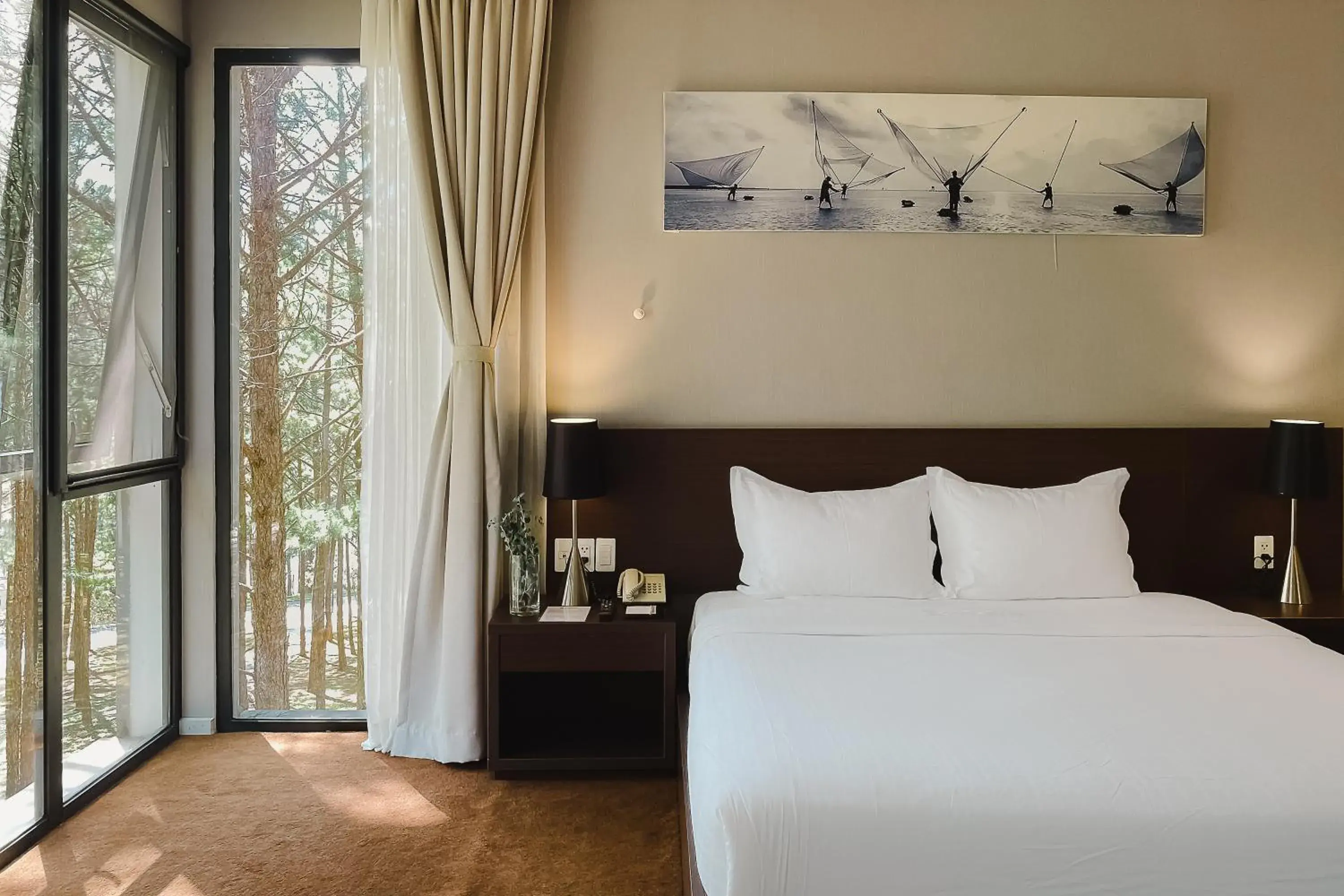 Bed in Terracotta Hotel And Resort Dalat