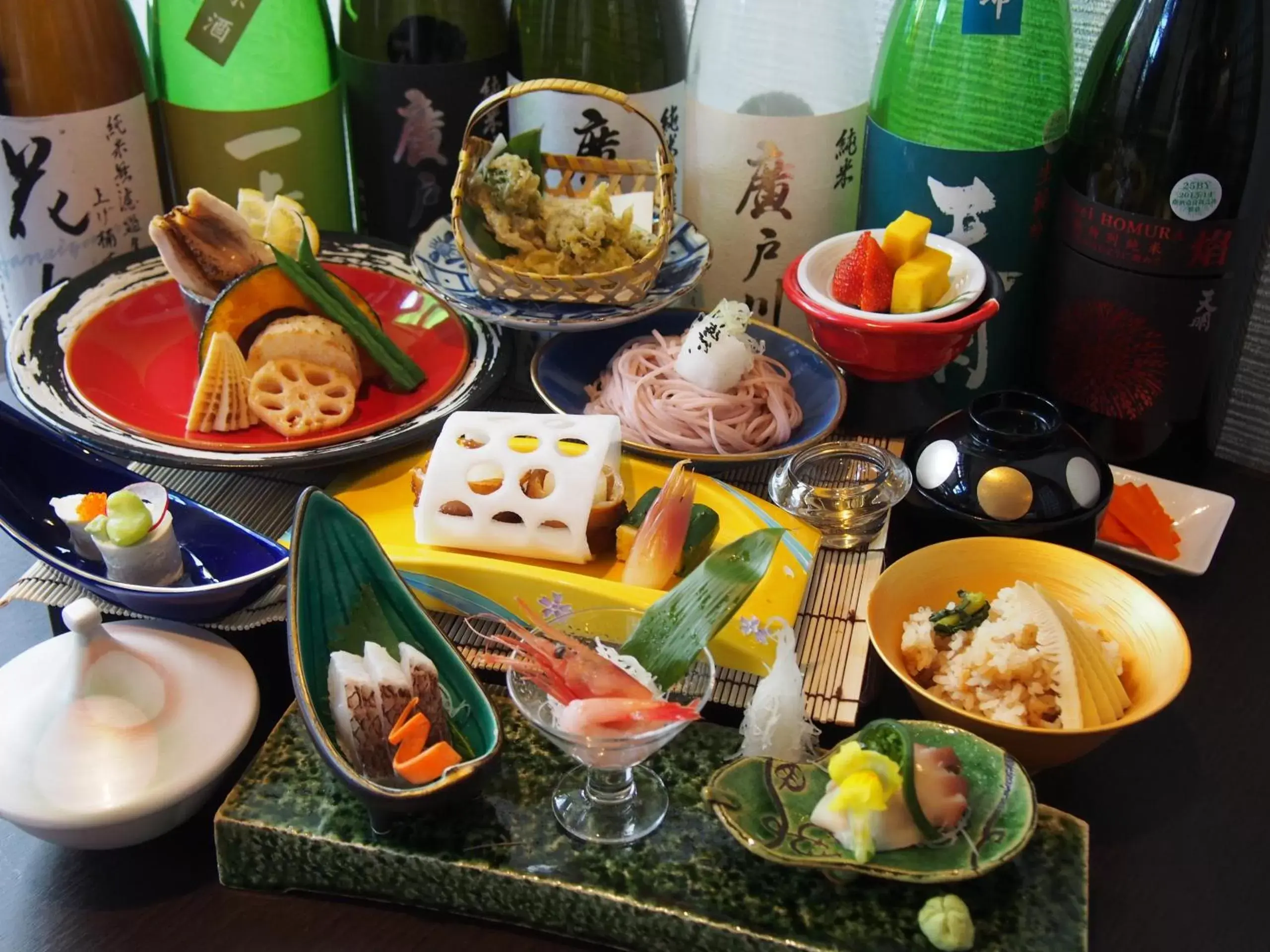 Dinner in Hotel Sunroute Fukushima