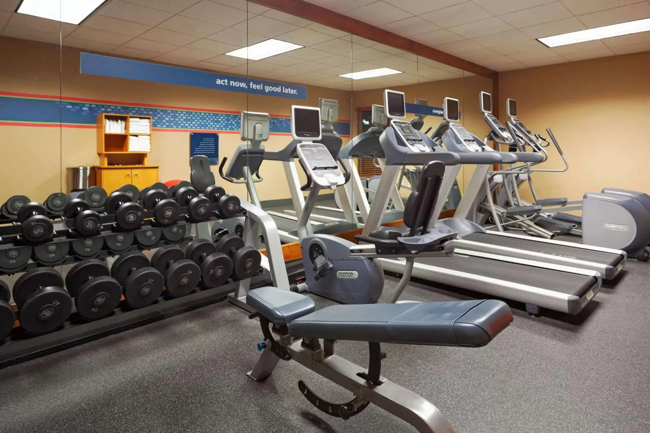 Fitness centre/facilities, Fitness Center/Facilities in Hampton Inn Houston Near the Galleria