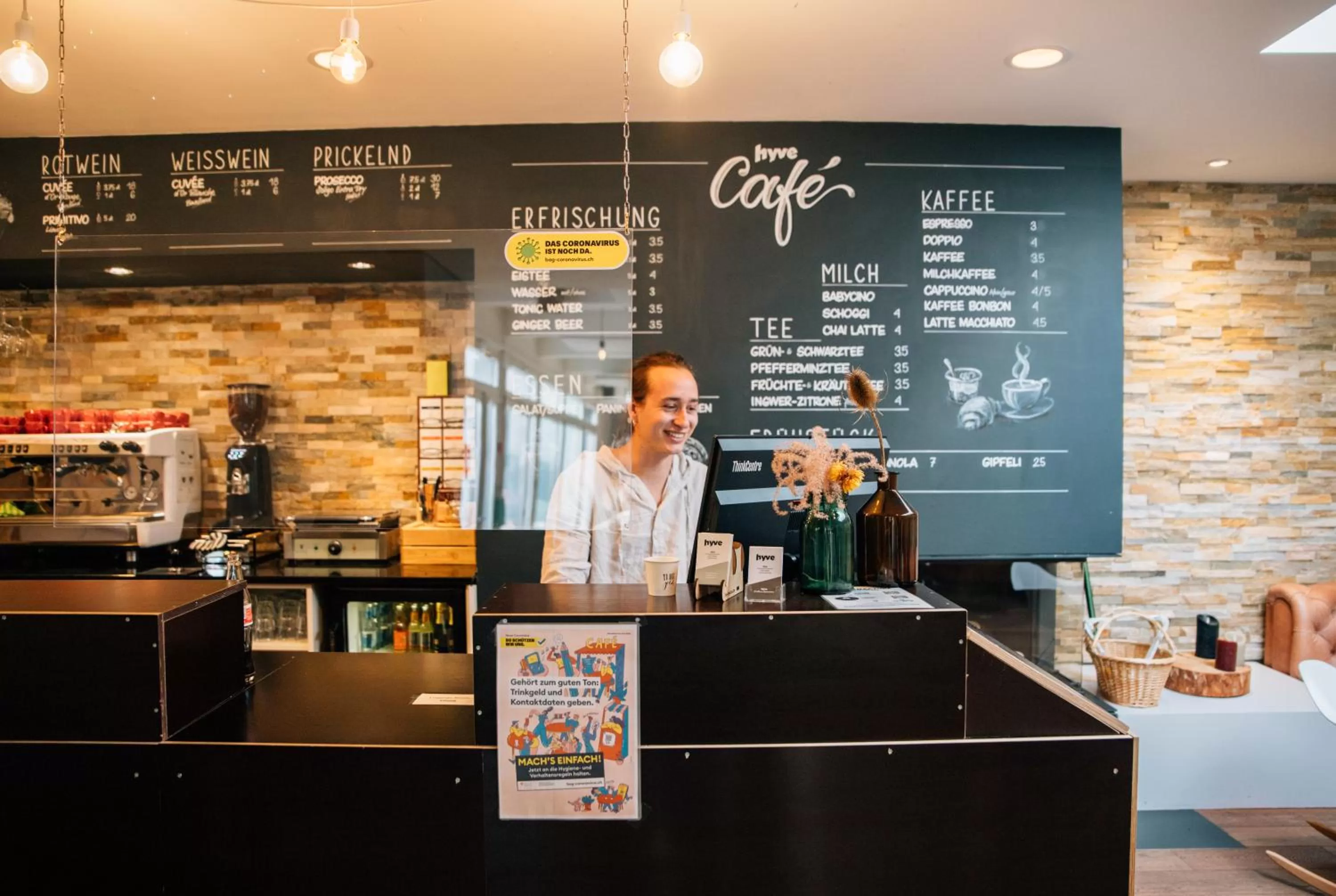 People in Hotel by Hyve Basel