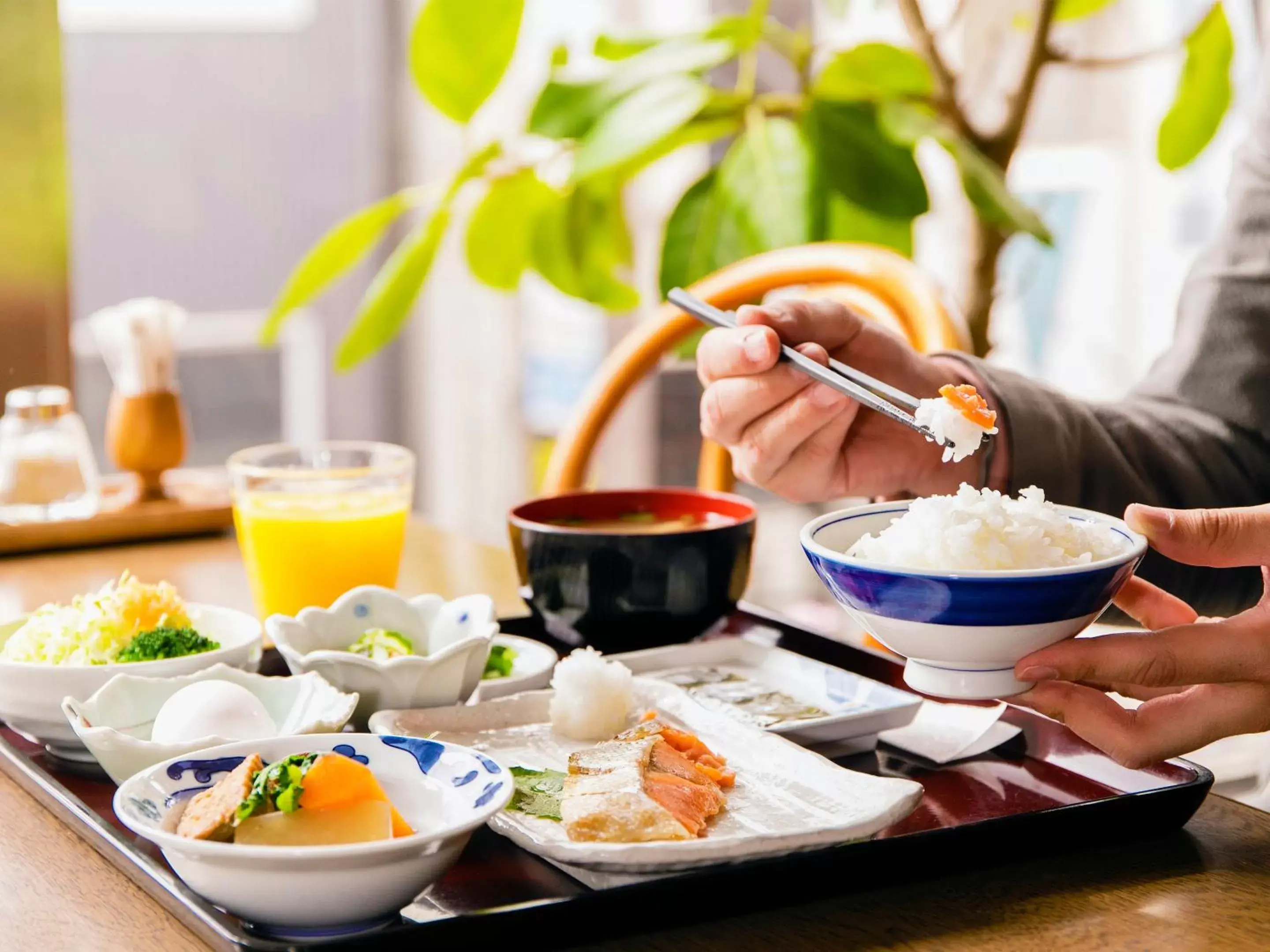 Breakfast in Hotel New Nishino