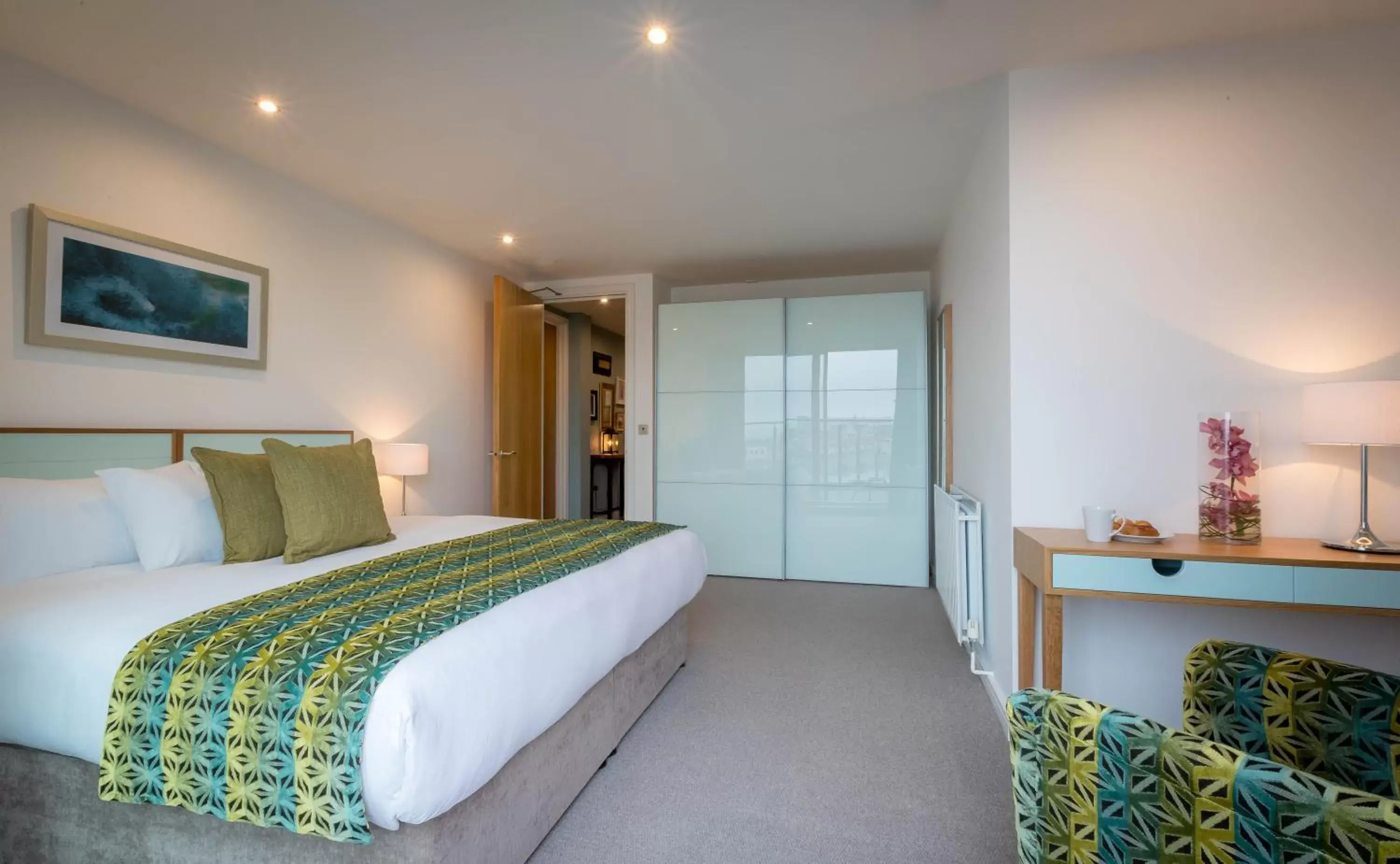 Bedroom, Bed in Talbot Suites at Stonebridge