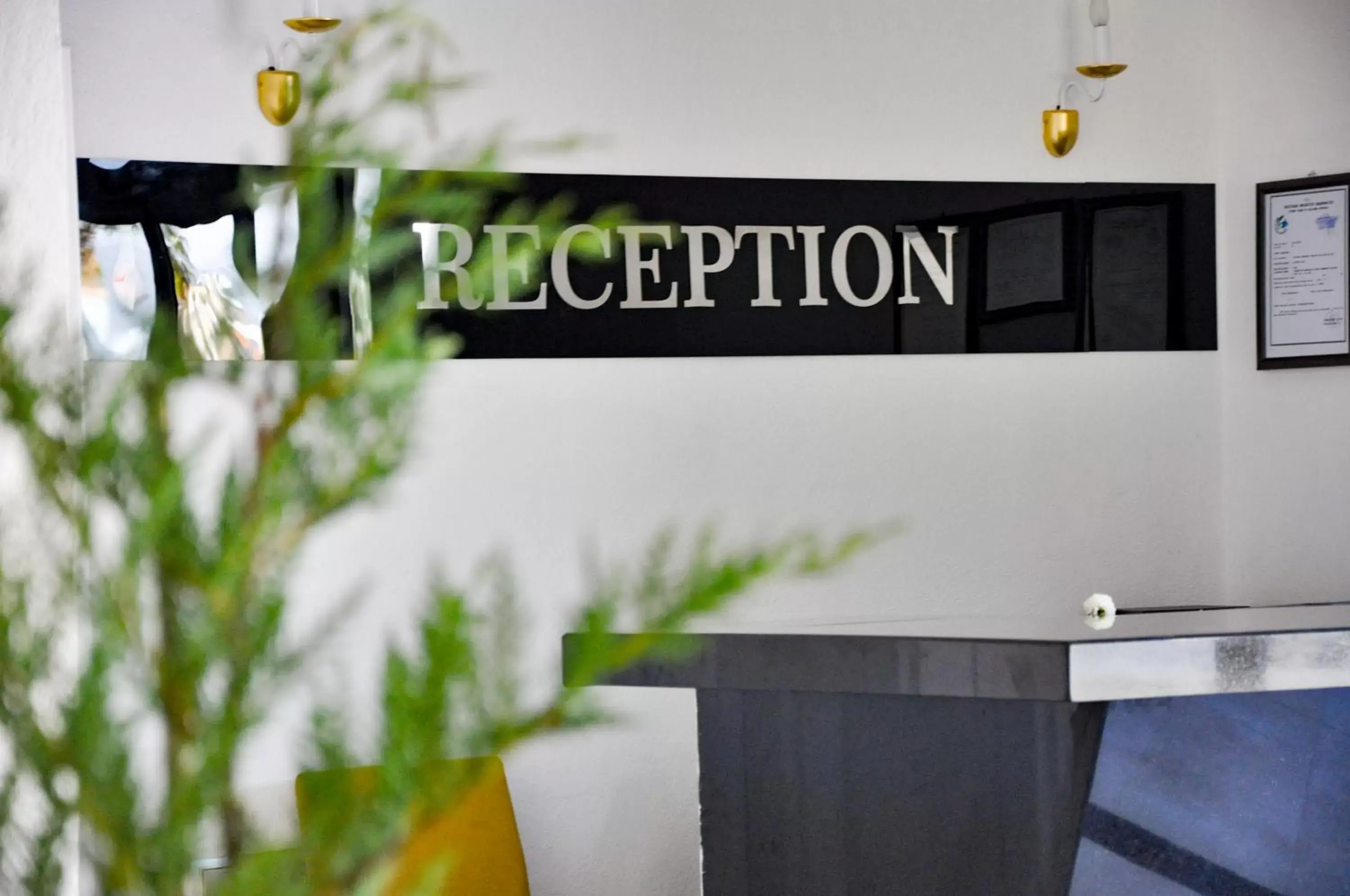 Lobby or reception in Ozyigit Otel