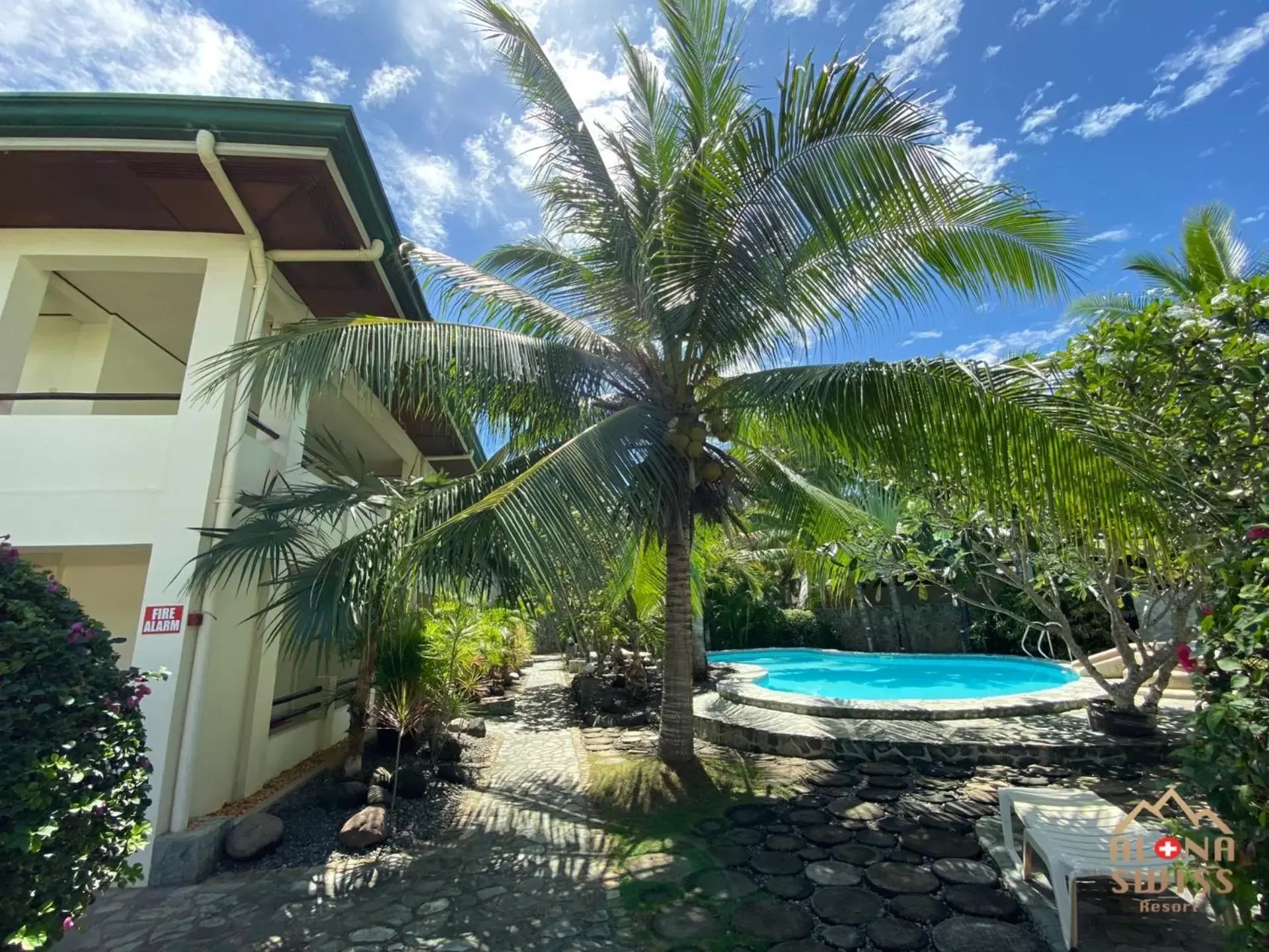 Swimming Pool in Alona Swiss Resort