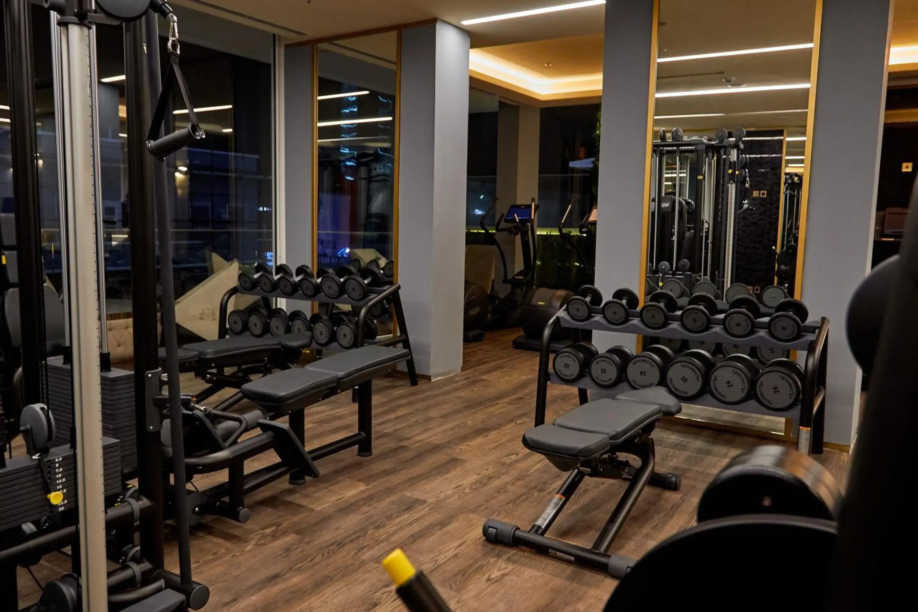 Fitness centre/facilities in Number One Oxford Street Hotel & Suites Fitness centre/facilities in Number One Oxford Street Hotel & Suites