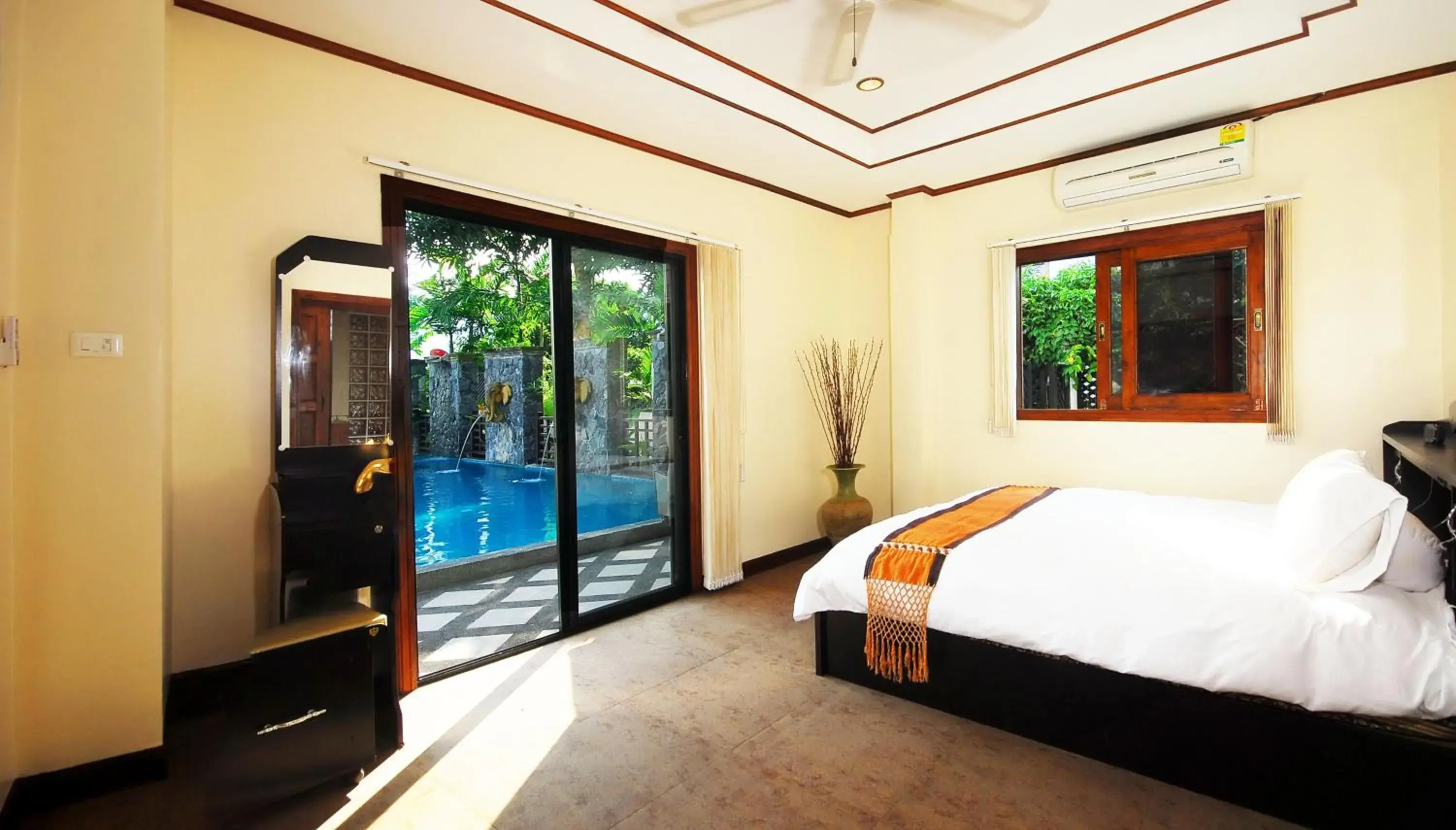 Bedroom, Bed in Samui Sun Villa