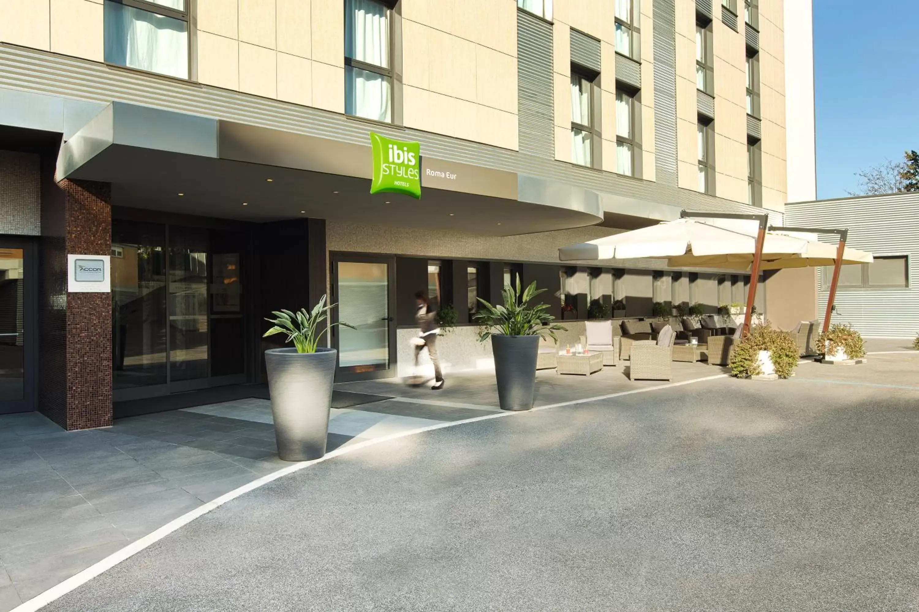 Facade/entrance in Ibis Styles Roma Eur Facade/entrance in Ibis Styles Roma Eur