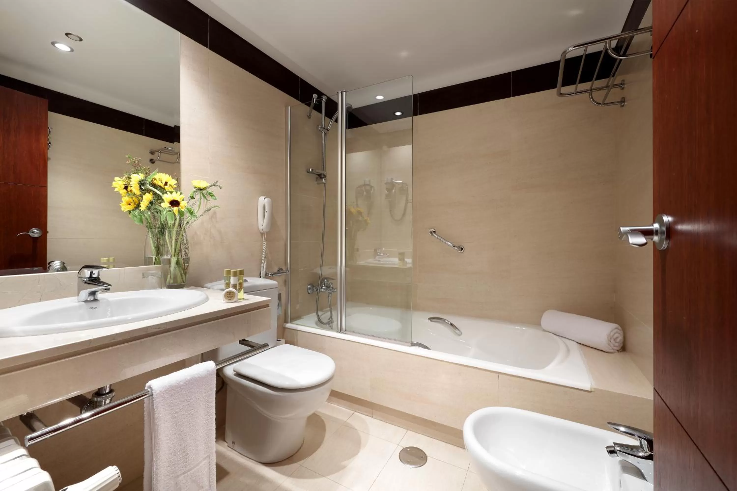 Toilet in Eurostars Palacio de Santa Marta