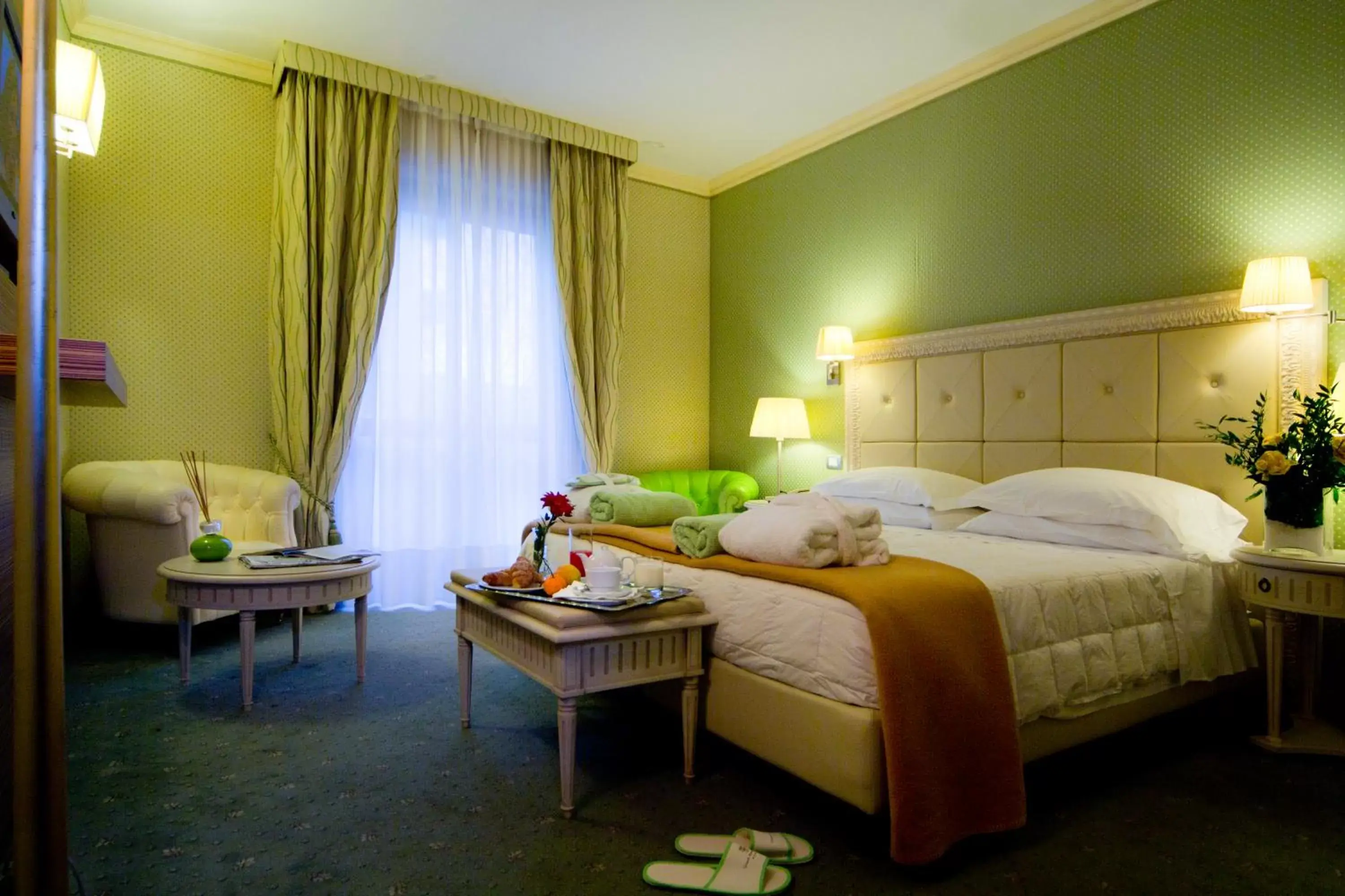 Photo of the whole room, Bed in Grand Hotel Terme & SPA