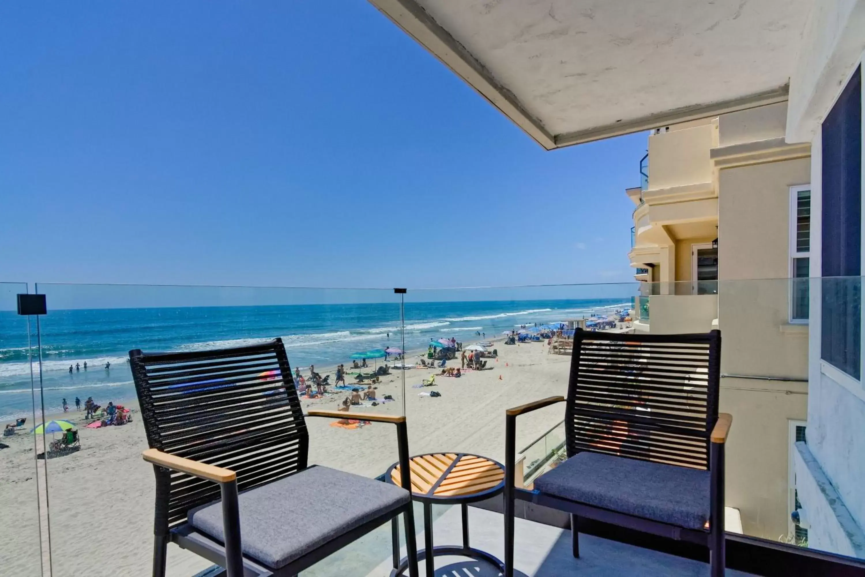 Balcony/Terrace in Ocean Villas Beach Front