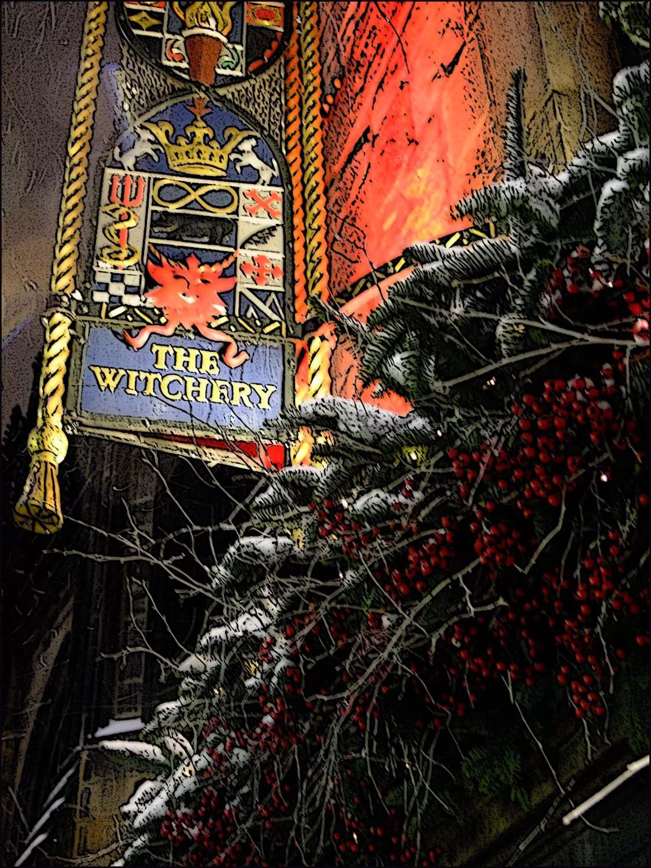 Facade/entrance in The Witchery by the Castle