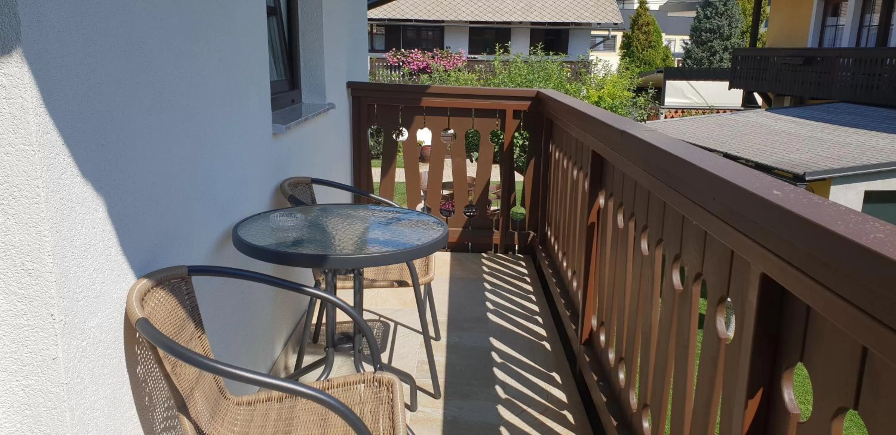 Balcony/Terrace in Resort Vidmar near Bled - rooms Vidmar