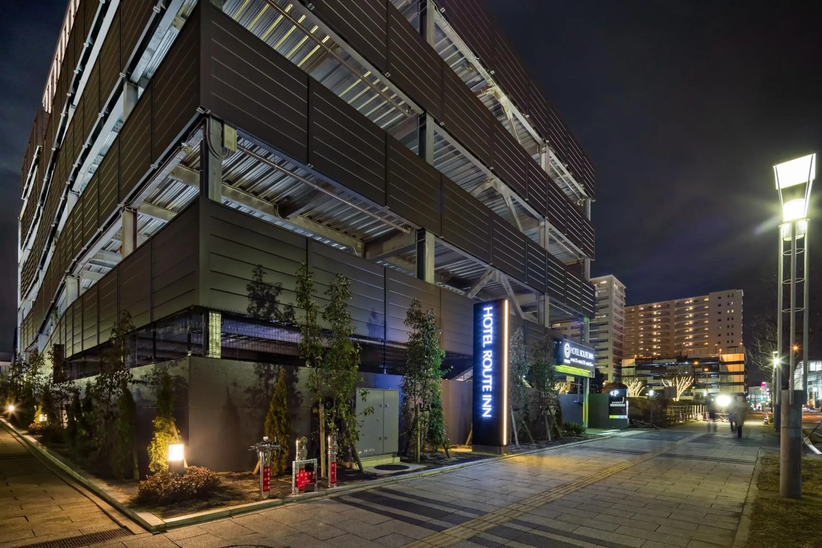 Facade/entrance, Property Building in Hotel Route Inn Chiba Newtown Chuo Ekimae - Narita Airport Access Line