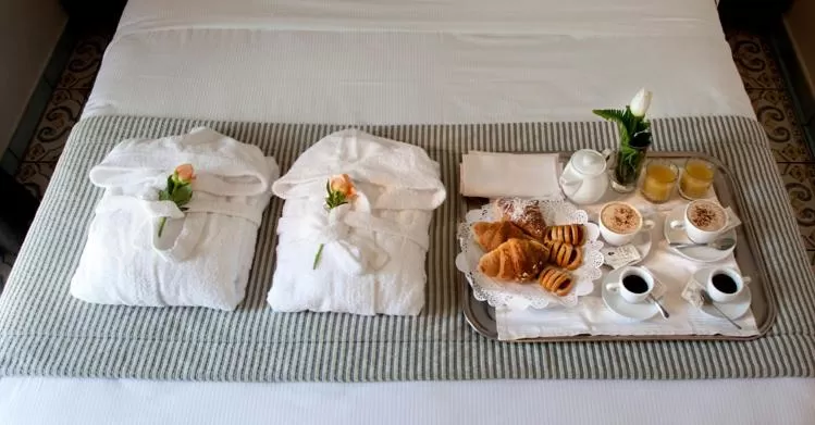 Breakfast in Hotel Villa Luisa