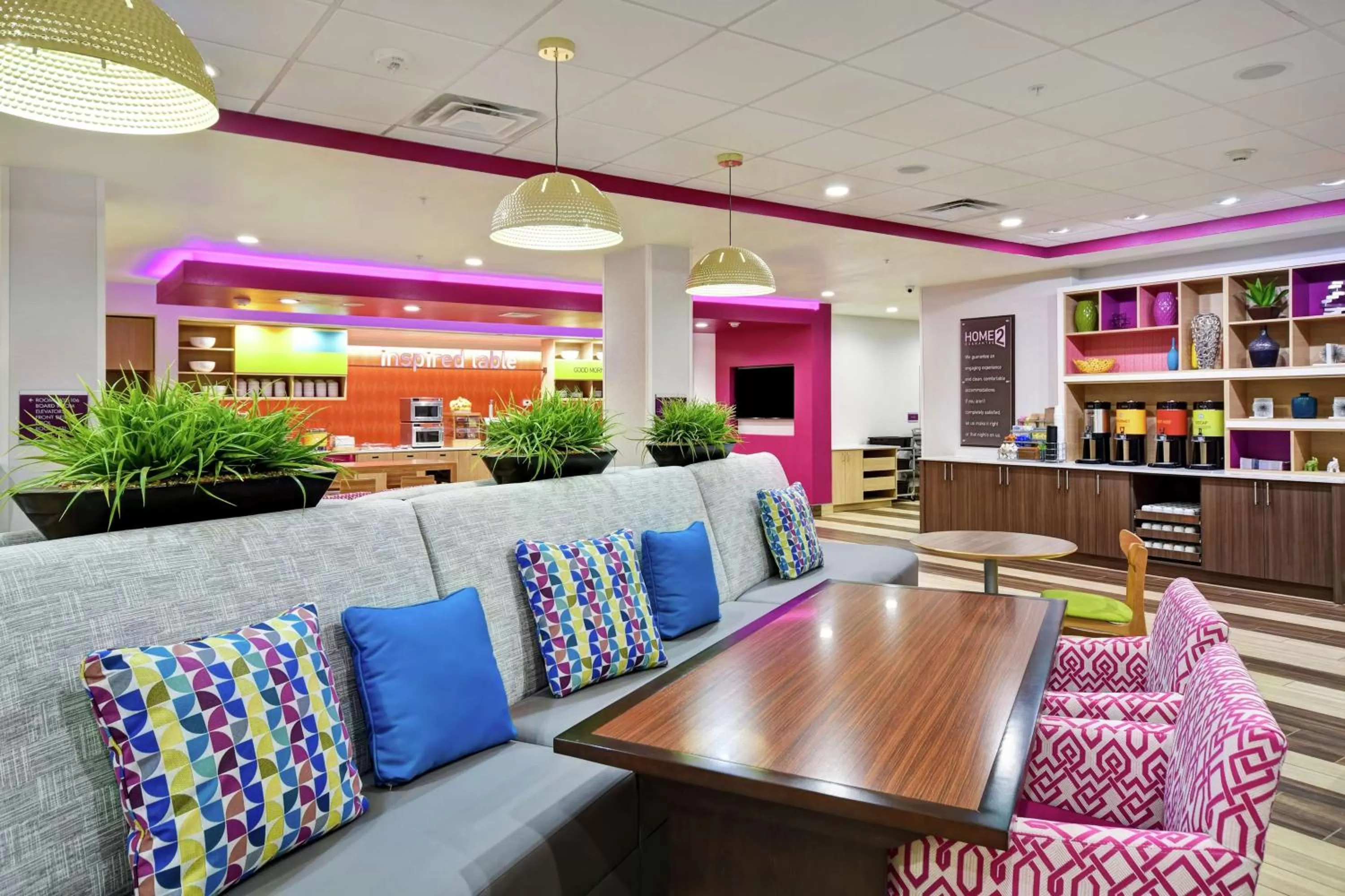 Lobby or reception in Home2 Suites By Hilton Oklahoma City Airport