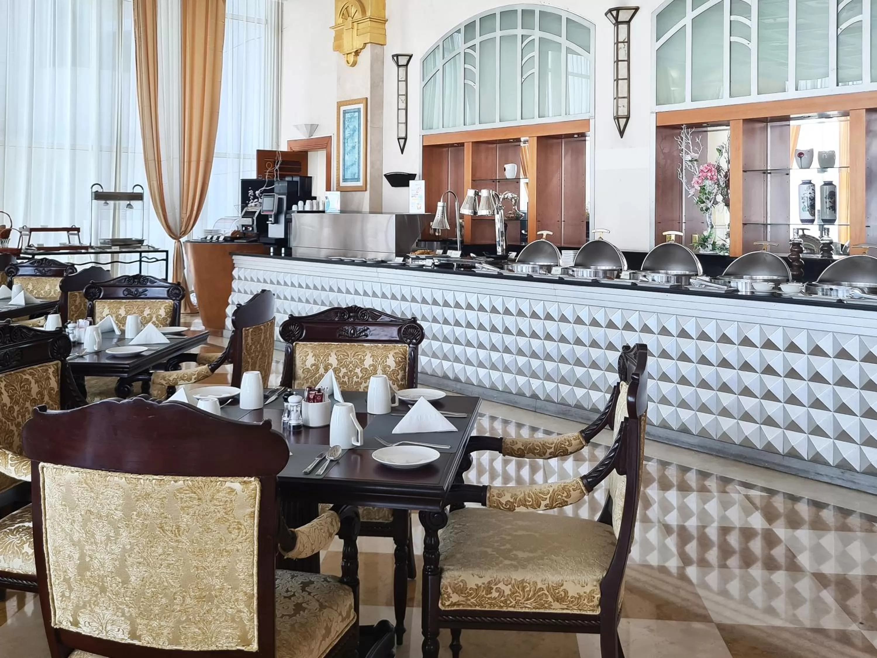 Buffet breakfast in Corniche Hotel Sharjah