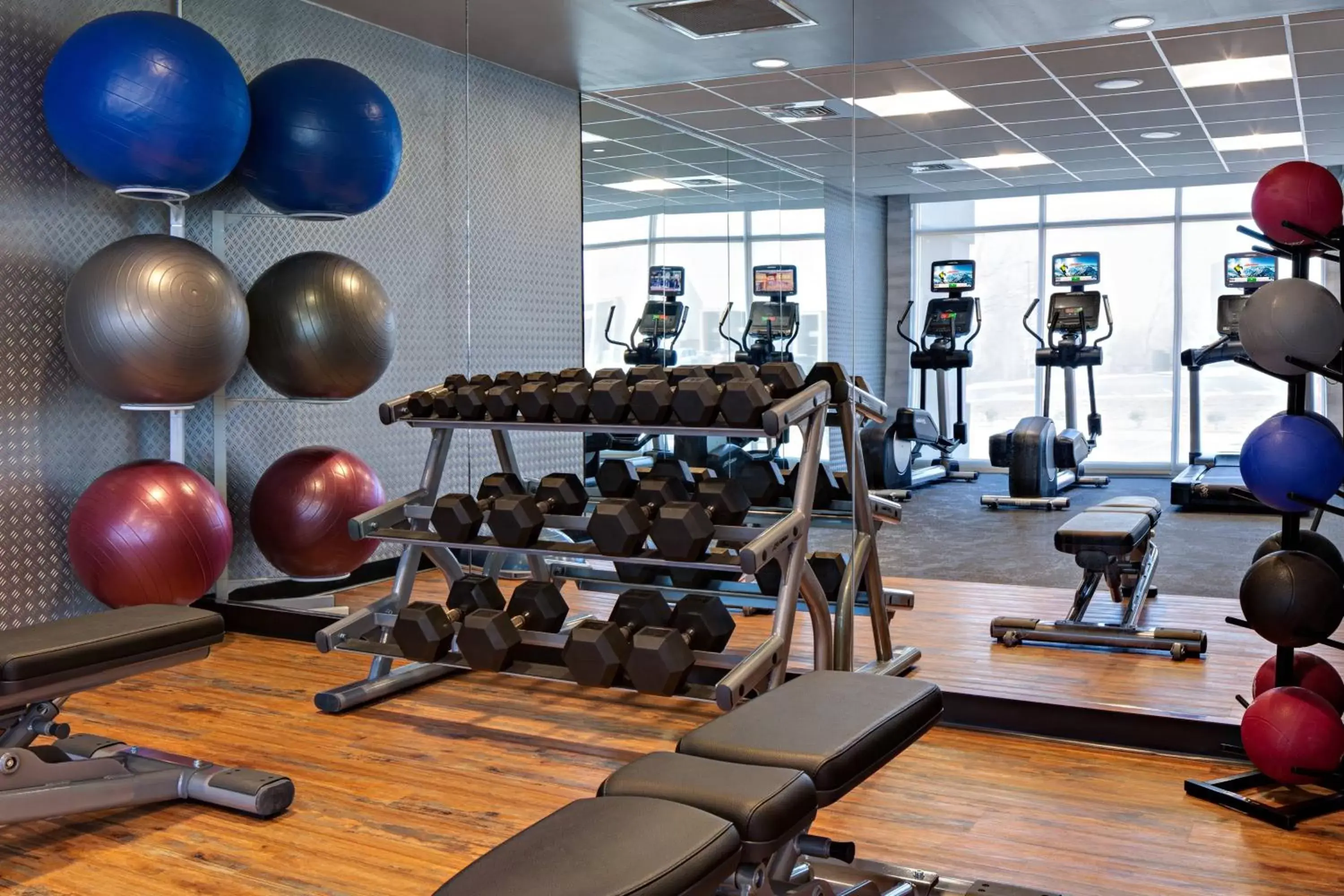 Fitness centre/facilities, Fitness Center/Facilities in Fairfield Inn & Suites by Marriott Fayetteville