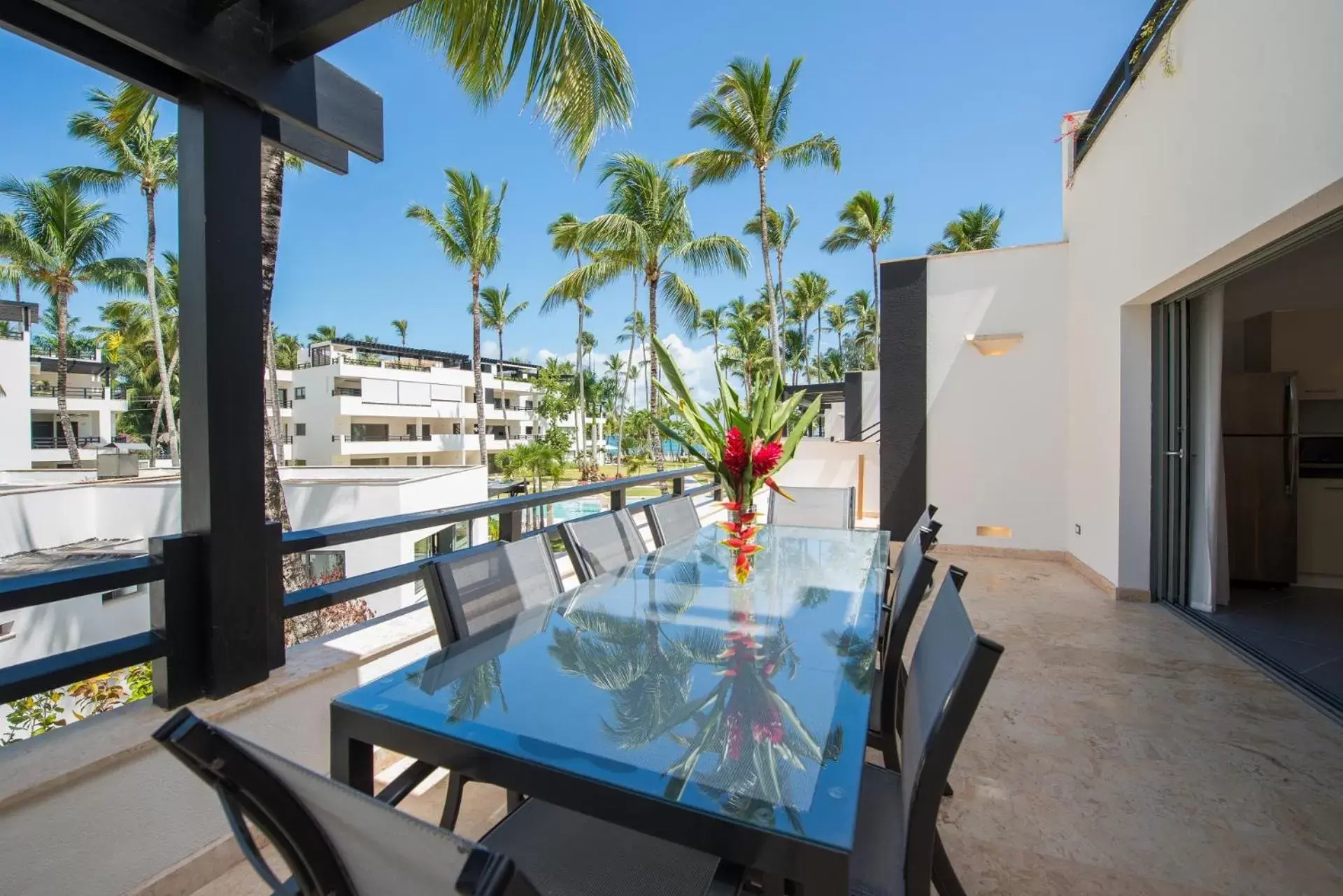 Balcony/Terrace in Aligio Apart-hotel & Spa - Las Terrenas