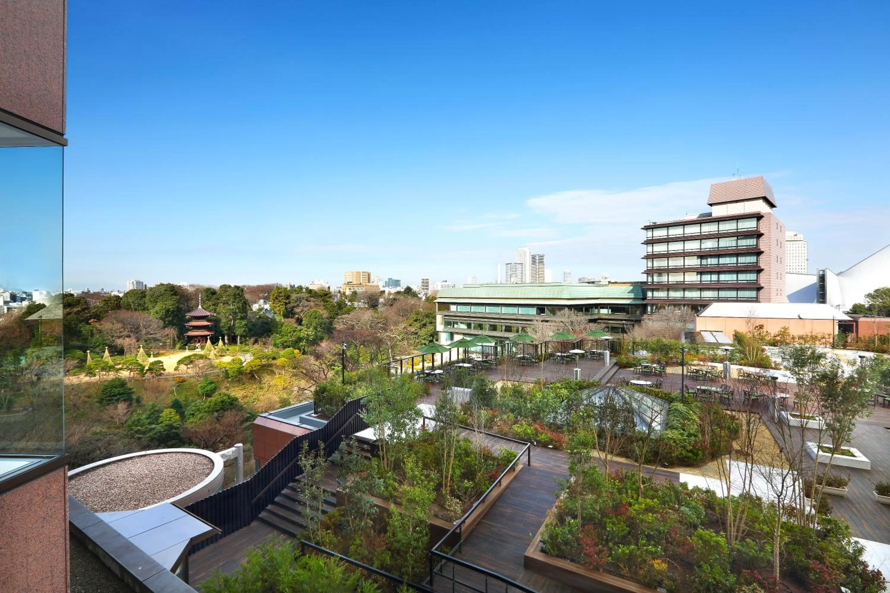 Garden in Hotel Chinzanso Tokyo