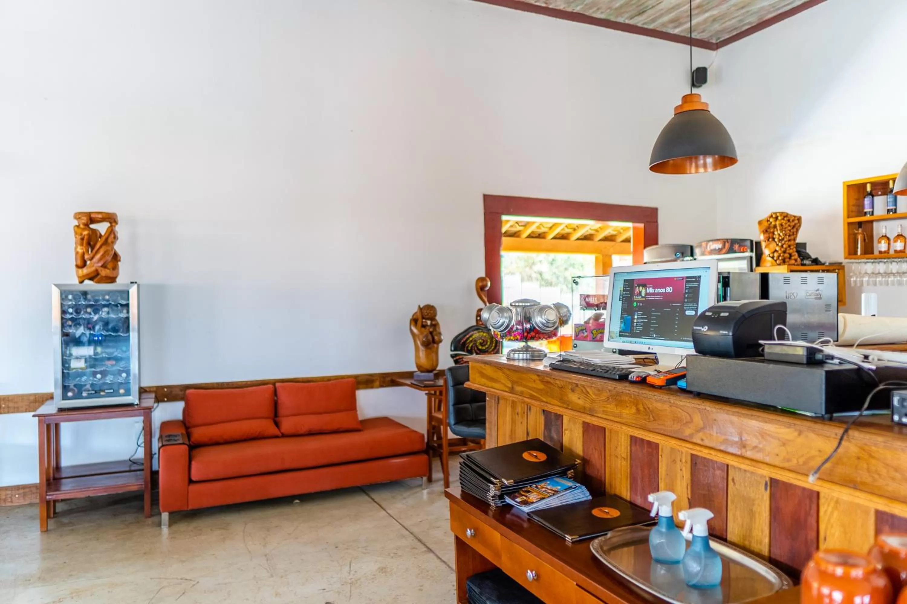 Lobby/Reception in Mirante Mineiro Pousada