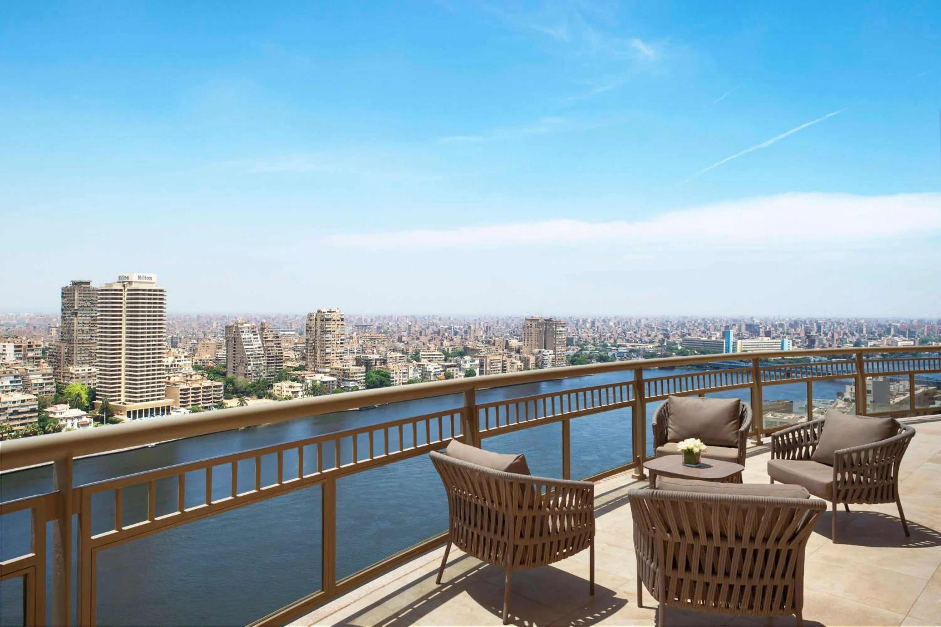 Royal King Suite with Nile View - Lounge Access in Sofitel Cairo Downtown Nile